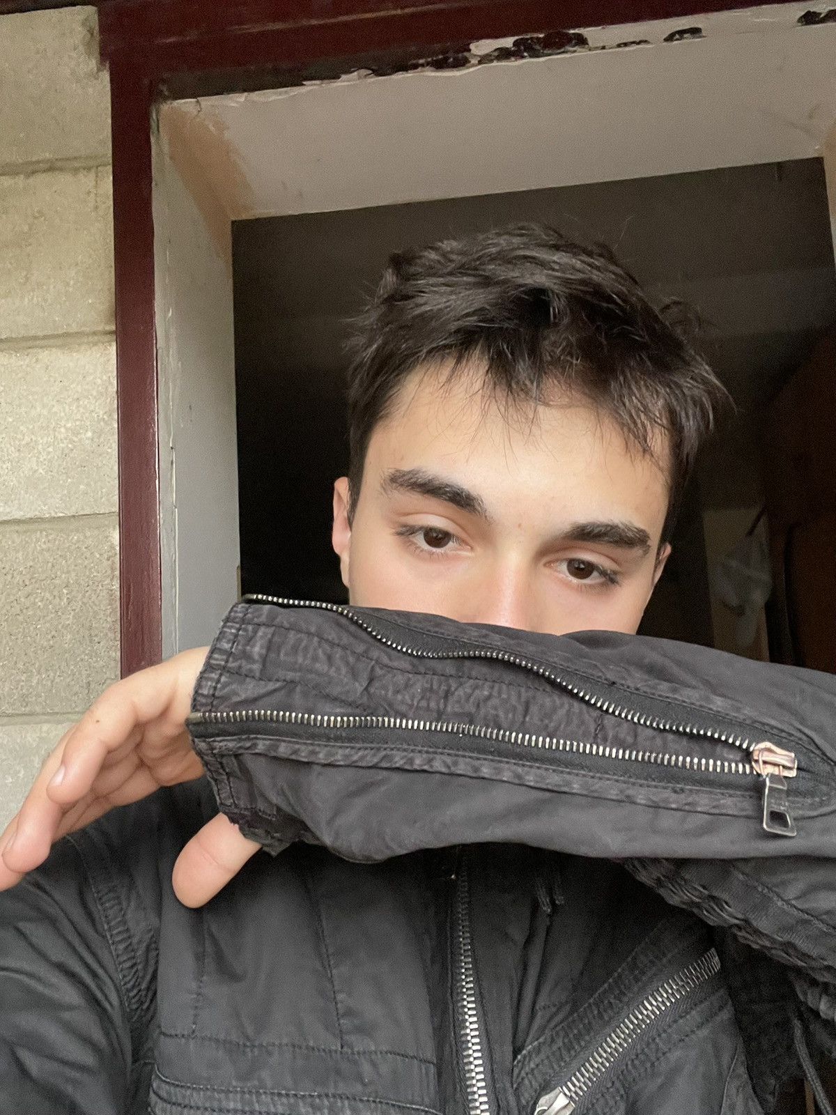Prada Skull LGB Prada Biker Jacket – Nosferatu Cut With Opium Soul Size US L / EU 52-54 / 3 - 22 Thumbnail