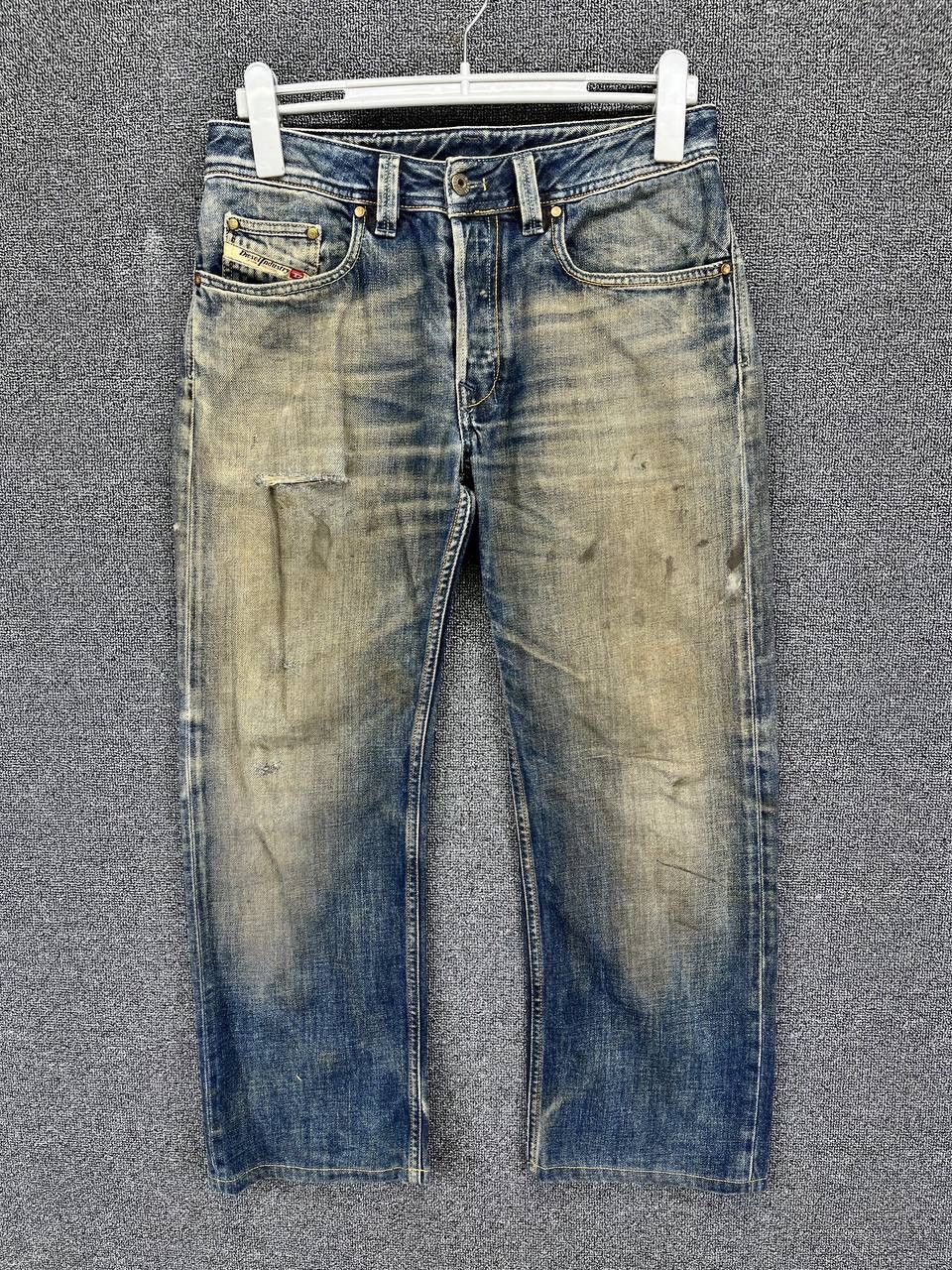 Diesel Vintage 90s Diesel Rare Punk Jeans Denim Pants Size US 29 - 1 Thumbnail