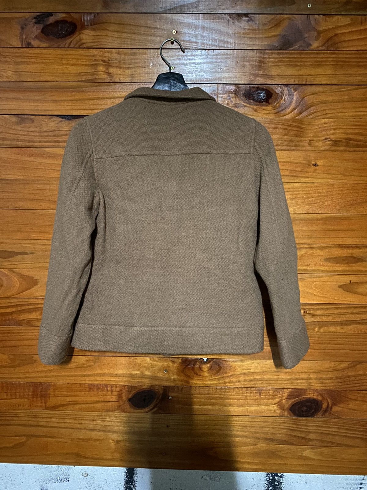 Vintage Do! Family Japan Wool Zip-Up Jacket – Minimalist 90s
