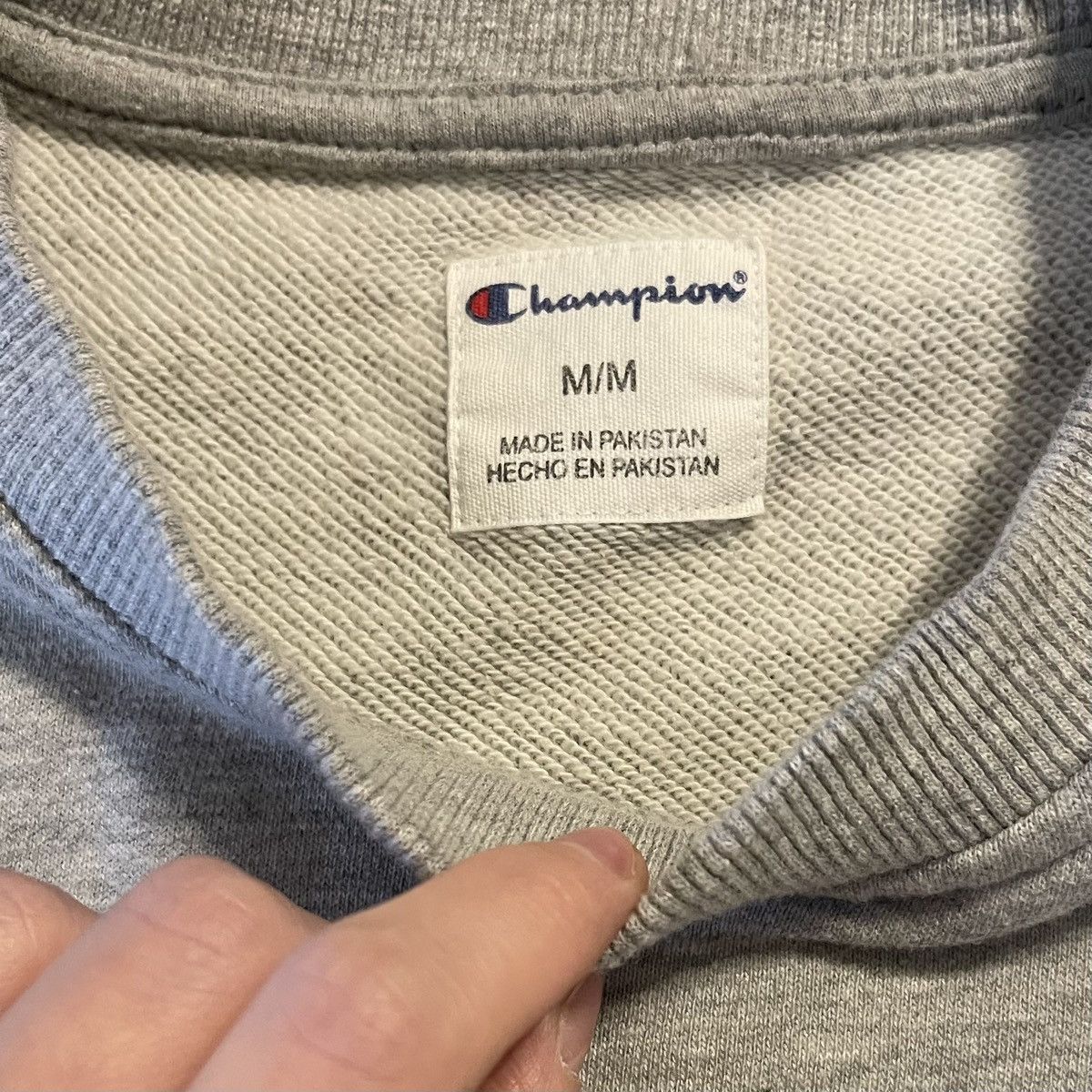 Champion Champion Script Spell Out Pullover Crewneck Sweatshirt Y2K Size US M / EU 48-50 / 2 - 4 Thumbnail