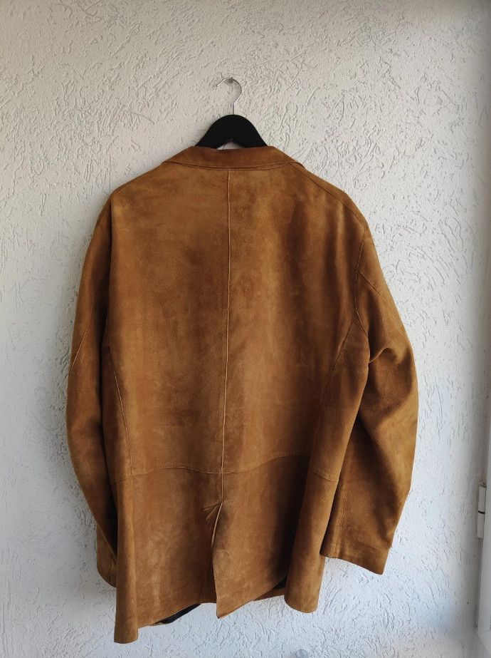 Jil Sander Jil Sander Sude Leather Blazer Jacket Coat Size US L / EU 52-54 / 3 - 4 Thumbnail