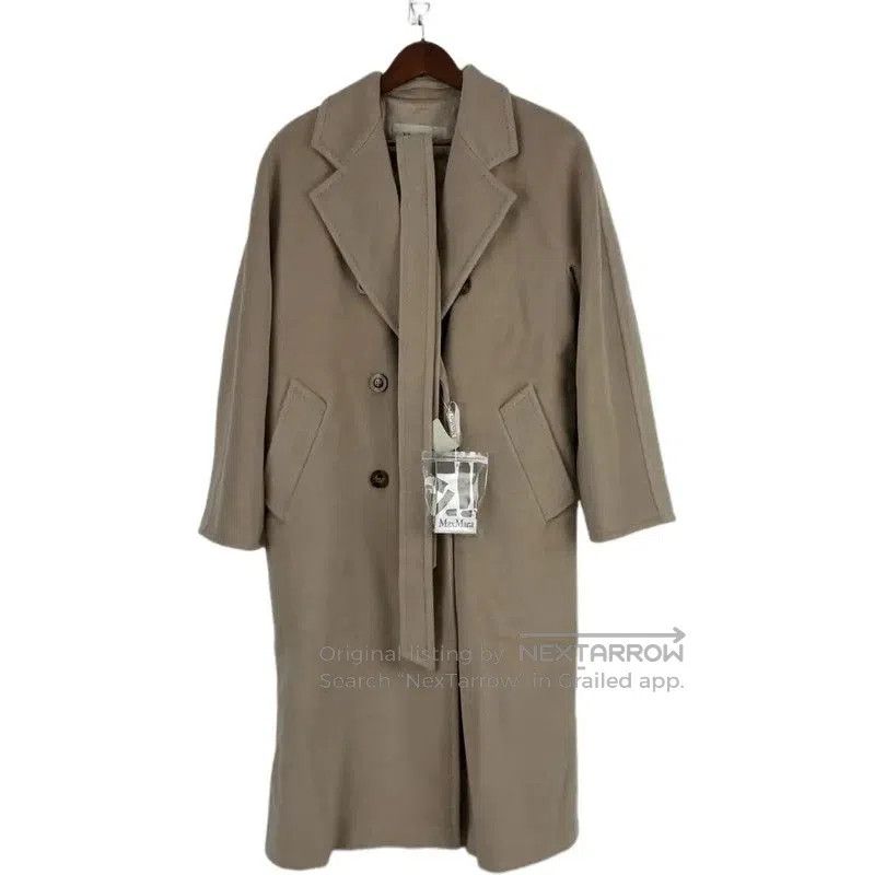 Max Mara MaxMara Elegant Light Gray Women's Overcoat . Size M / US 6-8 / IT 42-44 - 1 Thumbnail