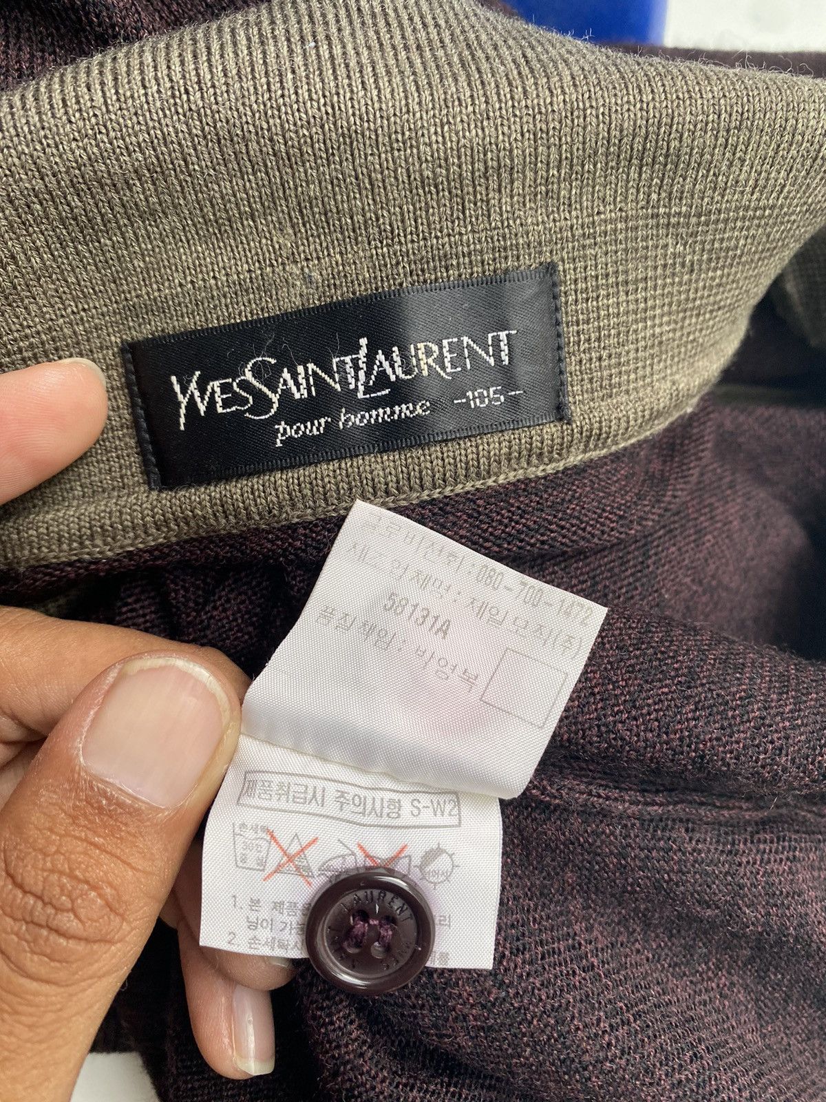 Yves Saint Laurent Vintage Ysl Sweatshirt Size US M / EU 48-50 / 2 - 7 Thumbnail