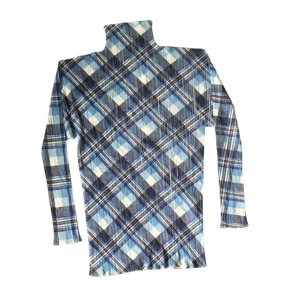 Pleats Please Issey Miyake TAX FREE 🇺🇸 issey miyake pleats please abstract mockneck Size S / US 4 / IT 40 - 6 Thumbnail