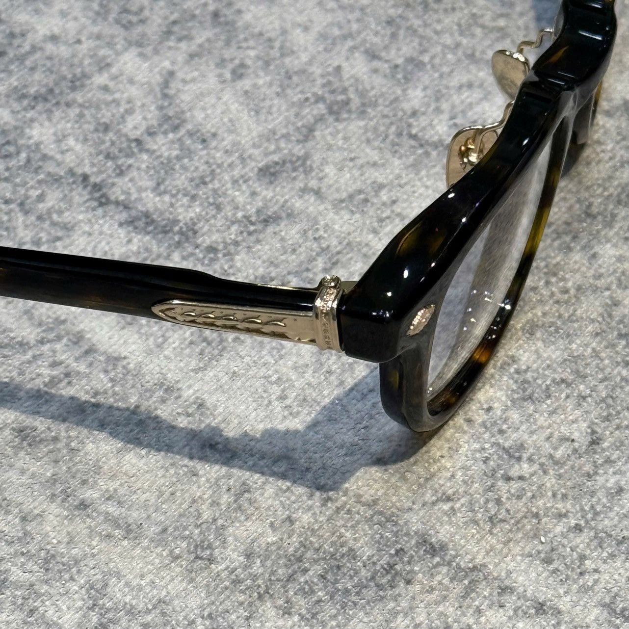 Chrome Hearts CHROME HEARTS CHIRP CHIRP-A Dark Tortoise Size ONE SIZE - 3 Thumbnail