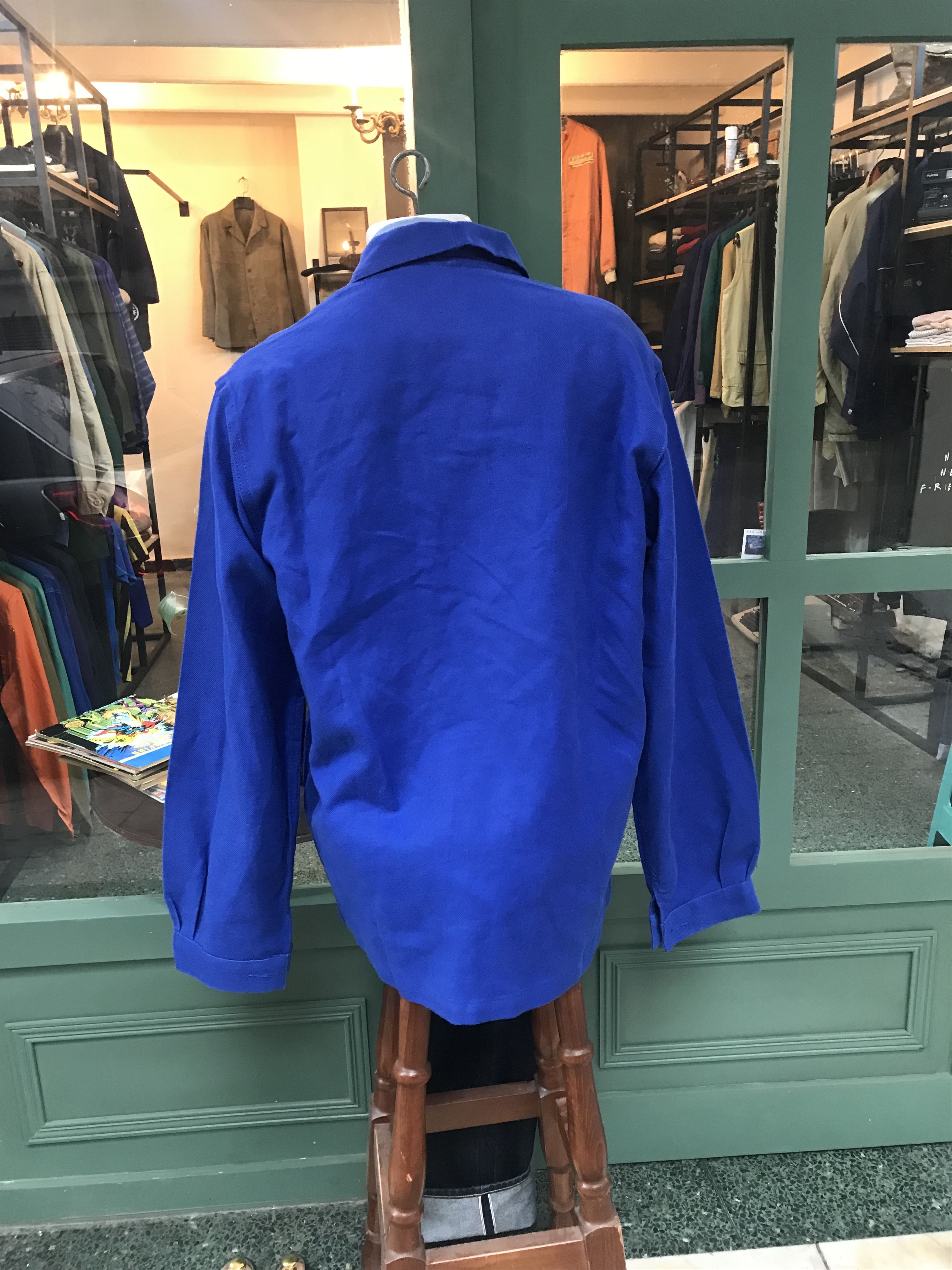 Other MADE IN FRANCE VINTAGE GENUINE FRENCH CHORE JACKET MID/HEAVY Size US M / EU 48-50 / 2 - 14 Thumbnail