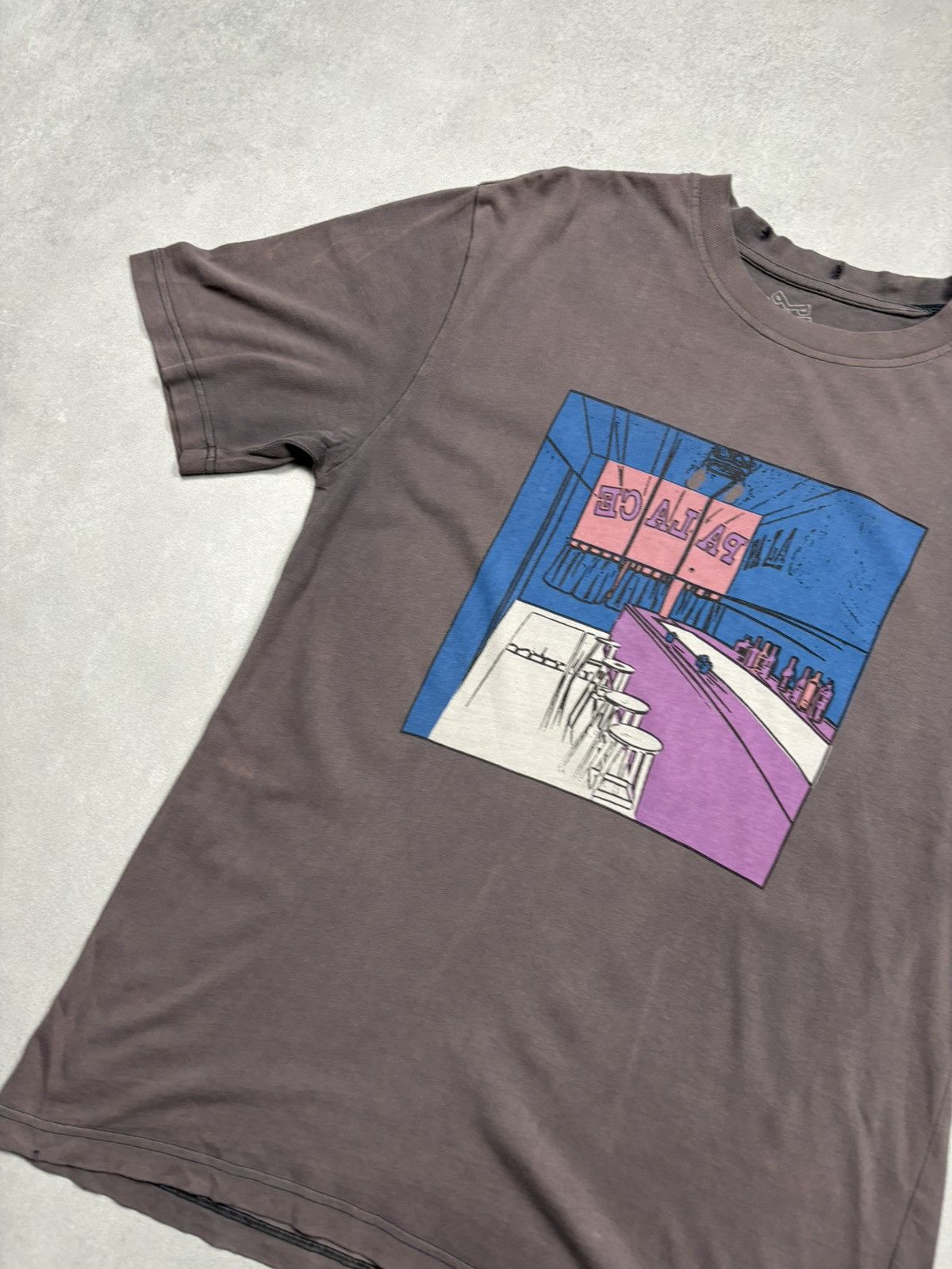 Palace Palace Scheisse Skateboards Schloss Face Bar Tee Shirt Y2K Size US M / EU 48-50 / 2 - 3 Thumbnail