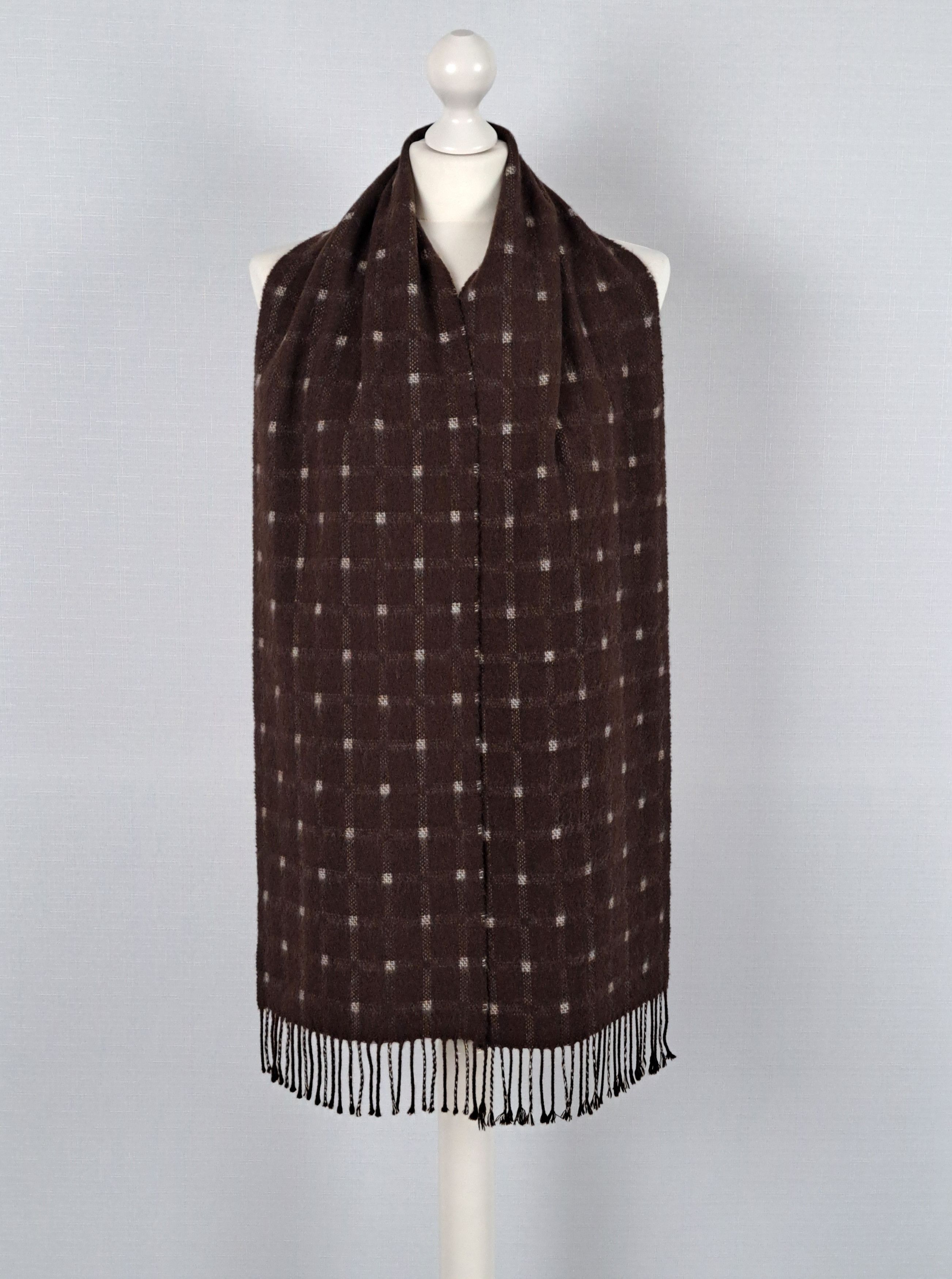 Johnstons Of Elgin Johnstons Of Elgin wool/cashmere scarf. Made in Scotland. Size ONE SIZE - 4 Thumbnail