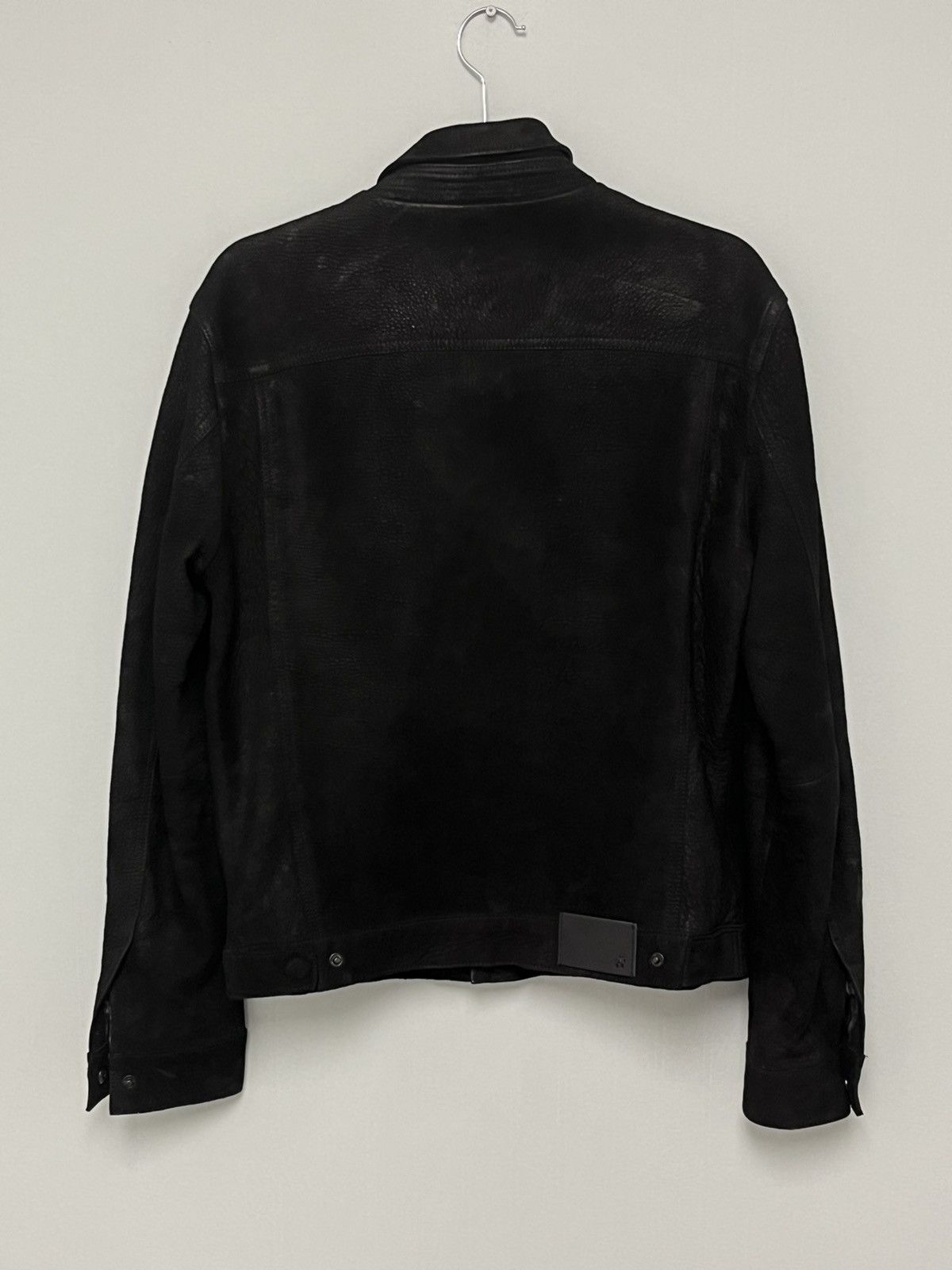 John Varvatos Jungin Black Leather Moto Jacket. Small Size US S / EU 44-46 / 1 - 10 Thumbnail