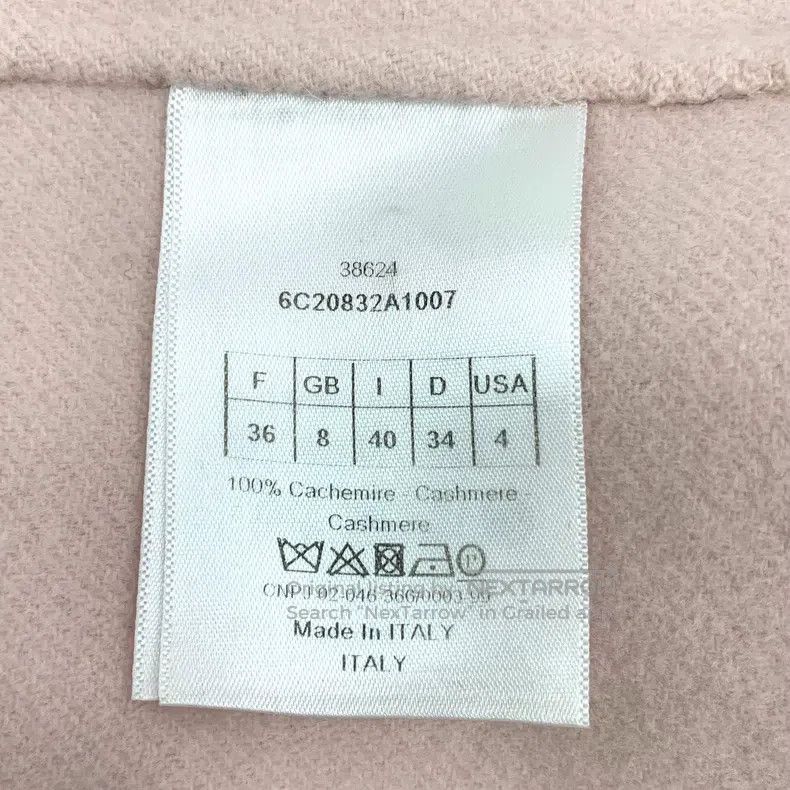 Dior Dior Pink cashmere lapel long-sleeved coat Size XS / US 0-2 / IT 36-38 - 7 Thumbnail