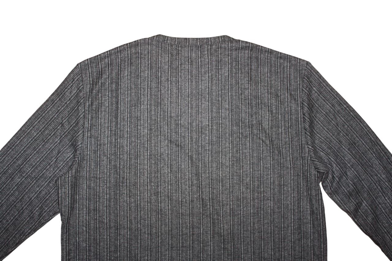 Tornado Mart ZerobyTORNADO MART Pleated Cardigan Longsleeve T-Shirt Size L / US 10 / IT 46 - 6 Thumbnail