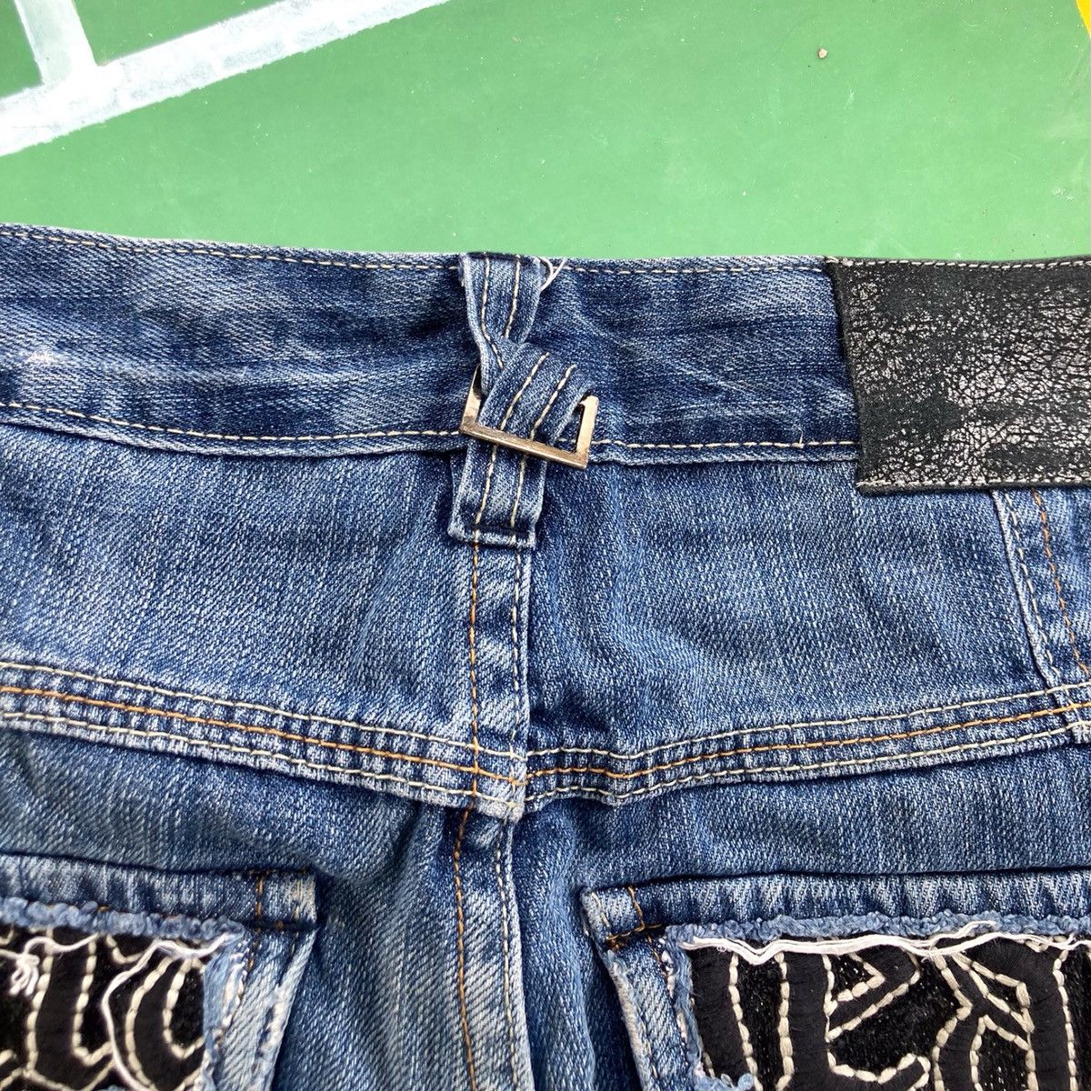 Japanese Brand Big Train Japan Embroidery Pocket Faded Denim Pants Size US 32 / EU 48 - 7 Thumbnail