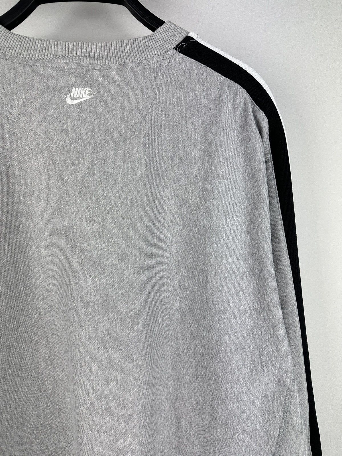 Nike × Vintage Vintage Y2K Nike Air Force Big Logo Baggy Sweatshirt Grey Size US L / EU 52-54 / 3 - 13 Thumbnail
