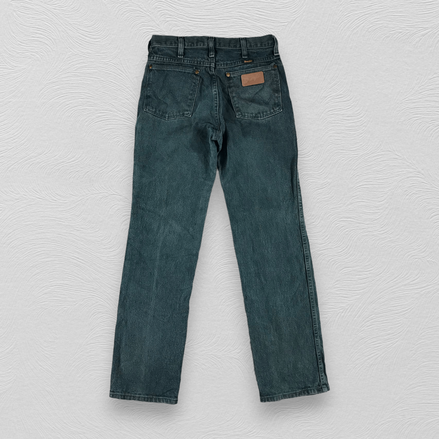 Wrangler Vintage Wrangler Jeans Faded Green Denim KJ1379 Size US 28 / EU 44 - 2 Thumbnail