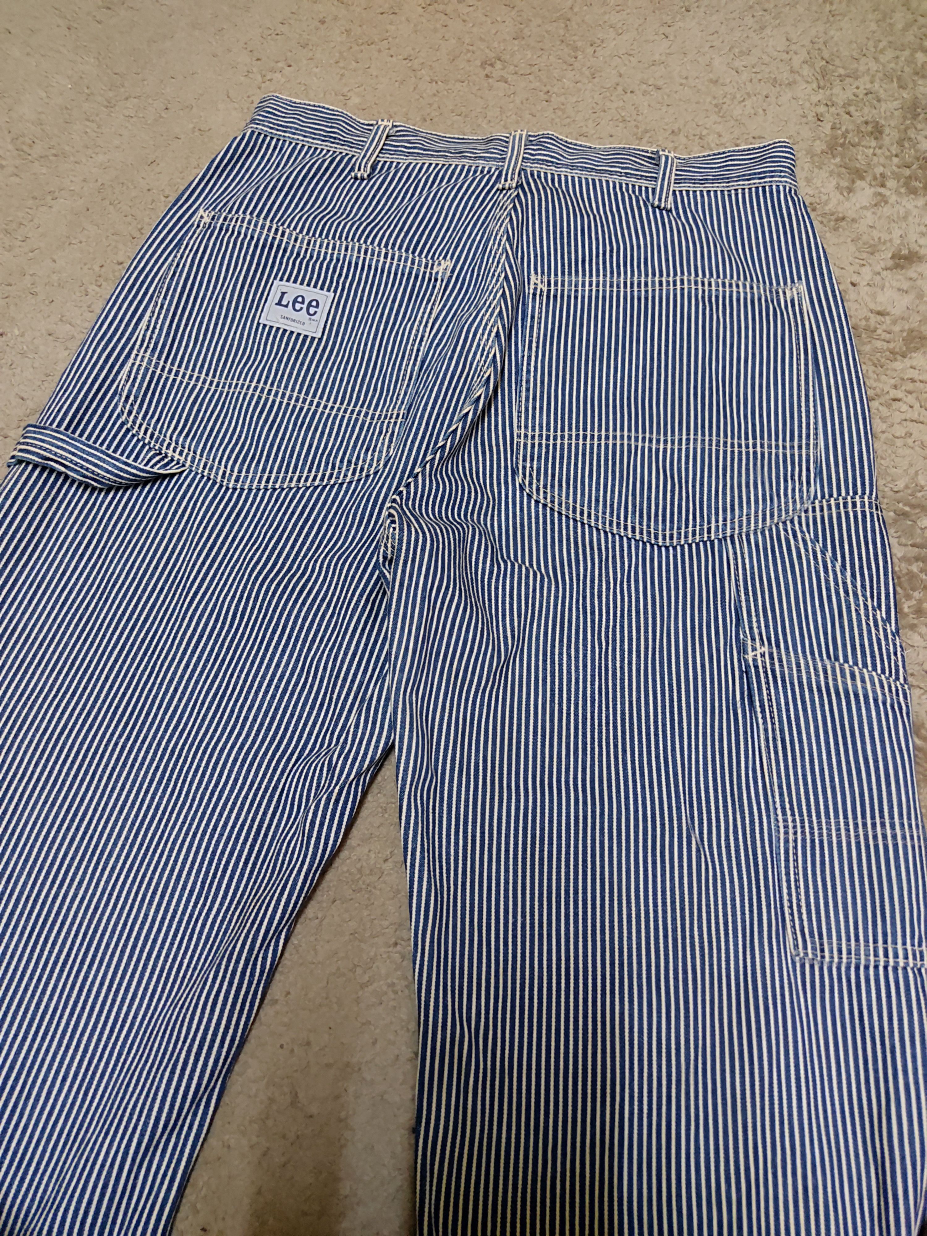 Lee Lee Railroad Hickory Carpenter pants Size US 30 / EU 46 - 6 Thumbnail
