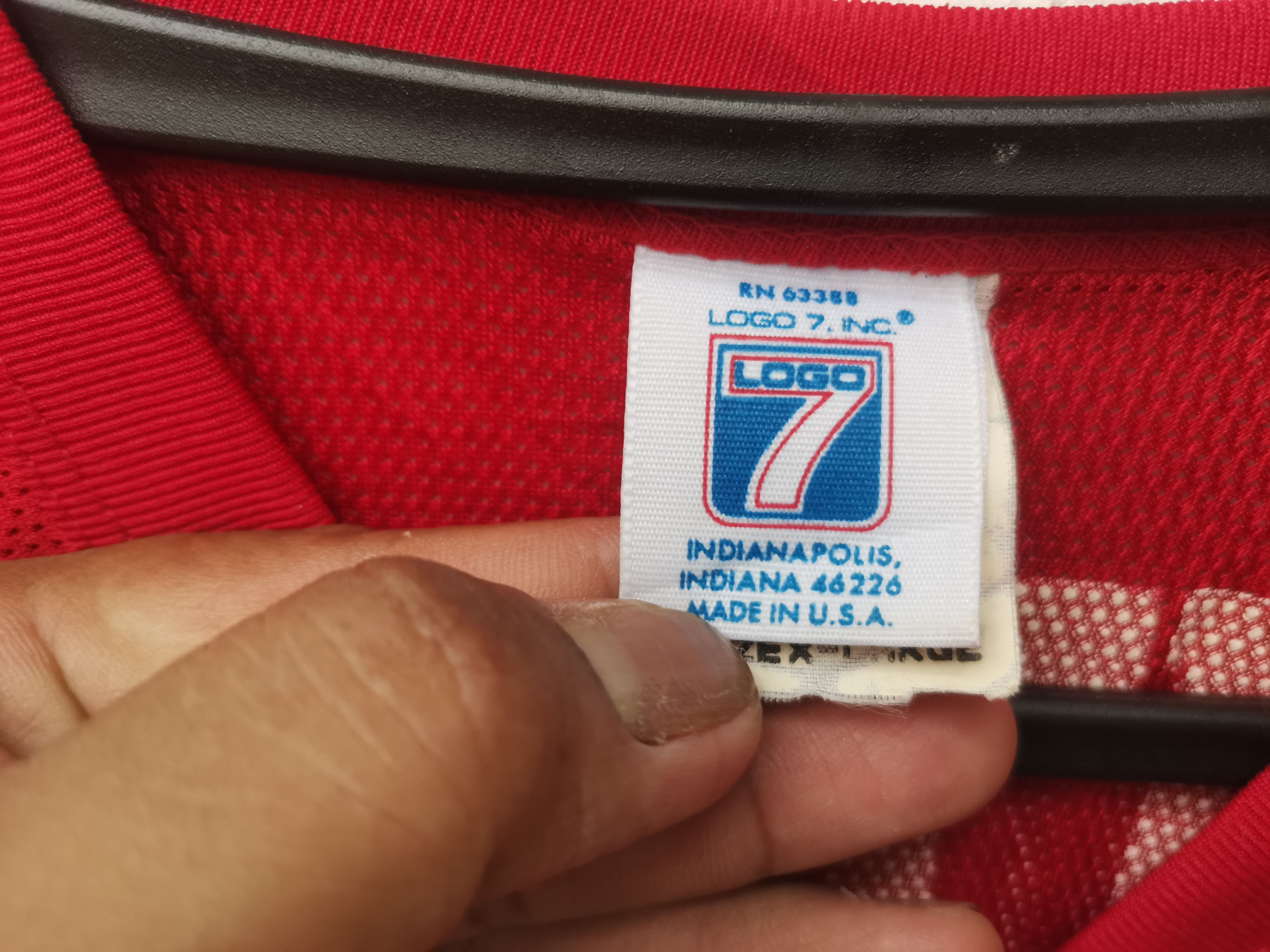 Logo 7 × Vintage Rare vintage Logo 7 jersey Size US XL / EU 56 / 4 - 5 Thumbnail
