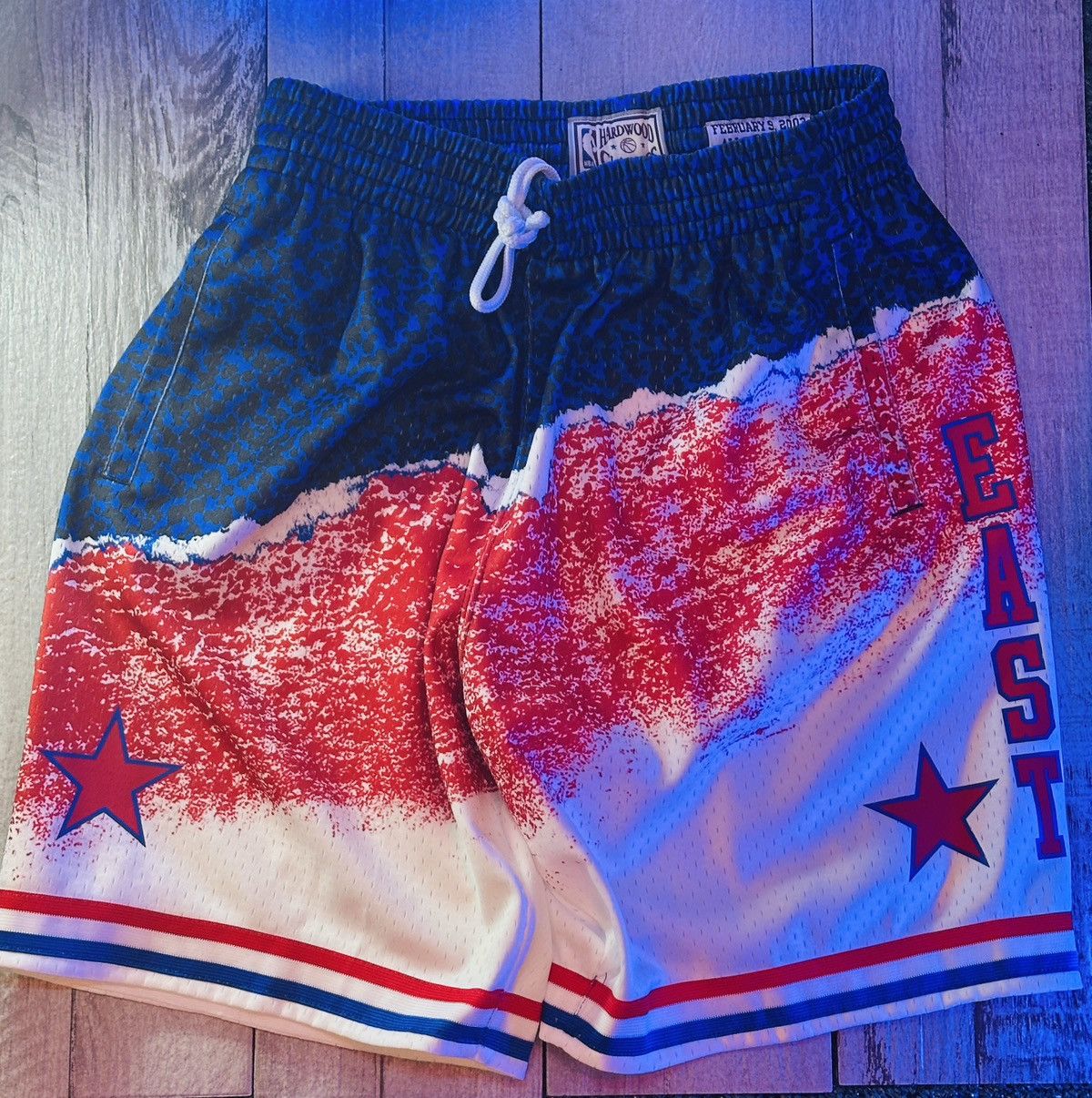 Nike Mitchell & Ness Swingman Shorts All-Star East 2003 Size US 34 / EU 50 - 4 Thumbnail