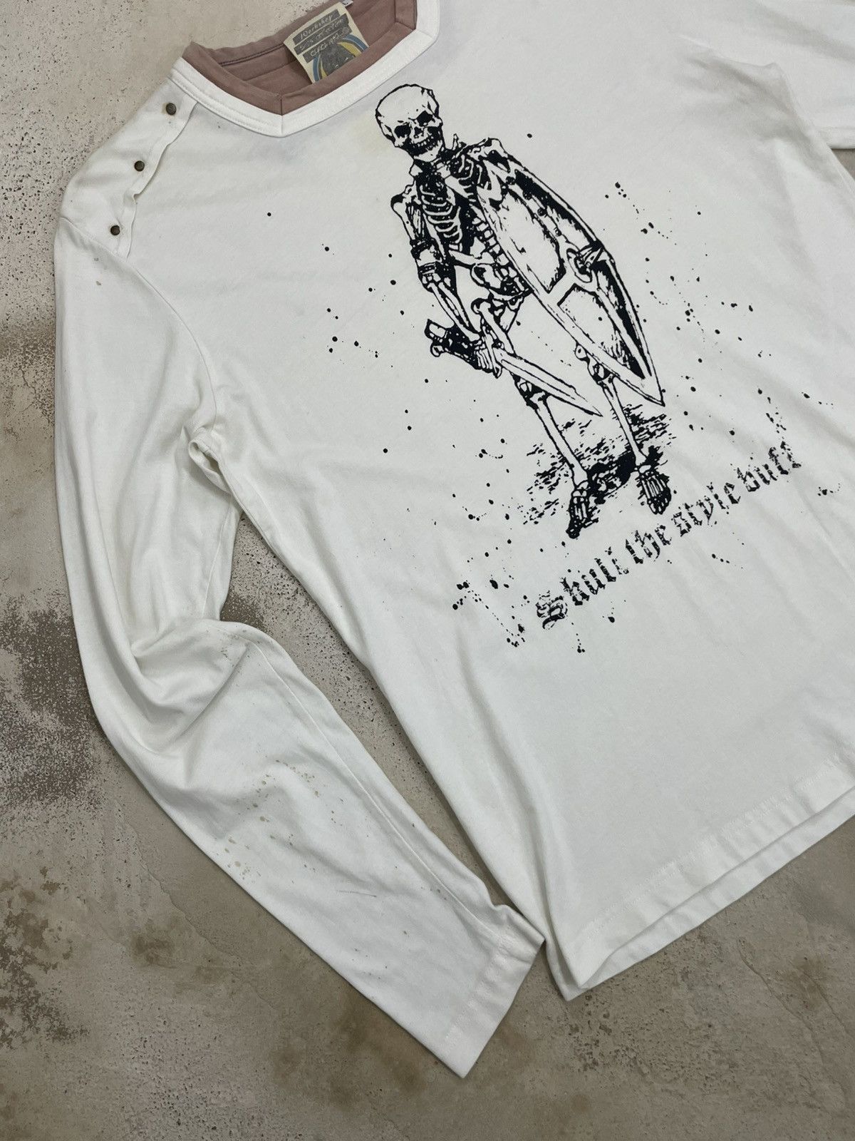 Affliction Workshop S25 Collection 1992 Rusty Skeleton Gladiator Splash Size US L / EU 52-54 / 3 - 3 Thumbnail