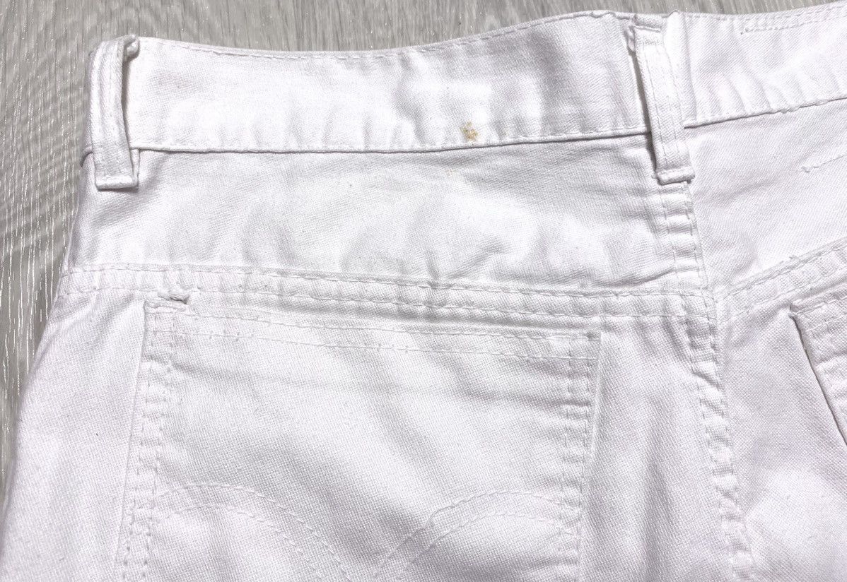 Levi's Vintage Clothing Deadstock Archival 50’s-60’s Levis White Fringed Jeans Denim Size 28" / US 6 / IT 42 - 25 Thumbnail