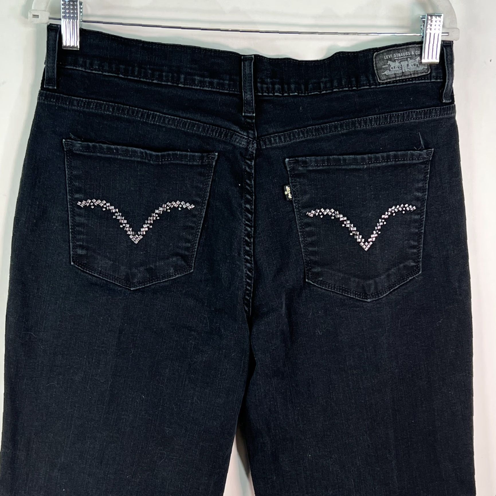 Levi's Levi's Jeans Adult 14 Regular Black Bootcut 512 Slimming 31in Inseam Womens Size 36" / US 14 / IT 50 - 3 Thumbnail
