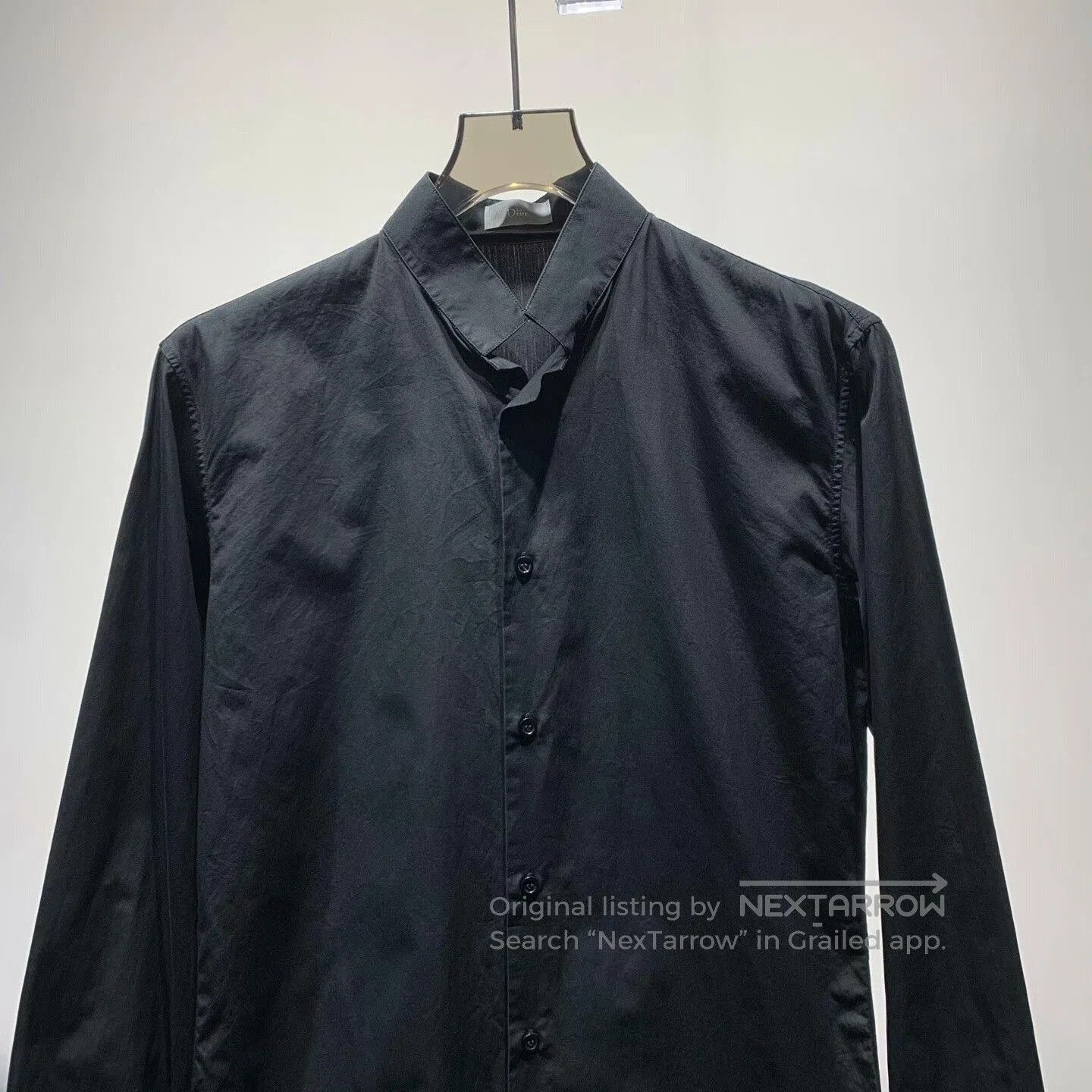 Dior classic black button-up shirt by Dior. Size US M / EU 48-50 / 2 - 3 Thumbnail