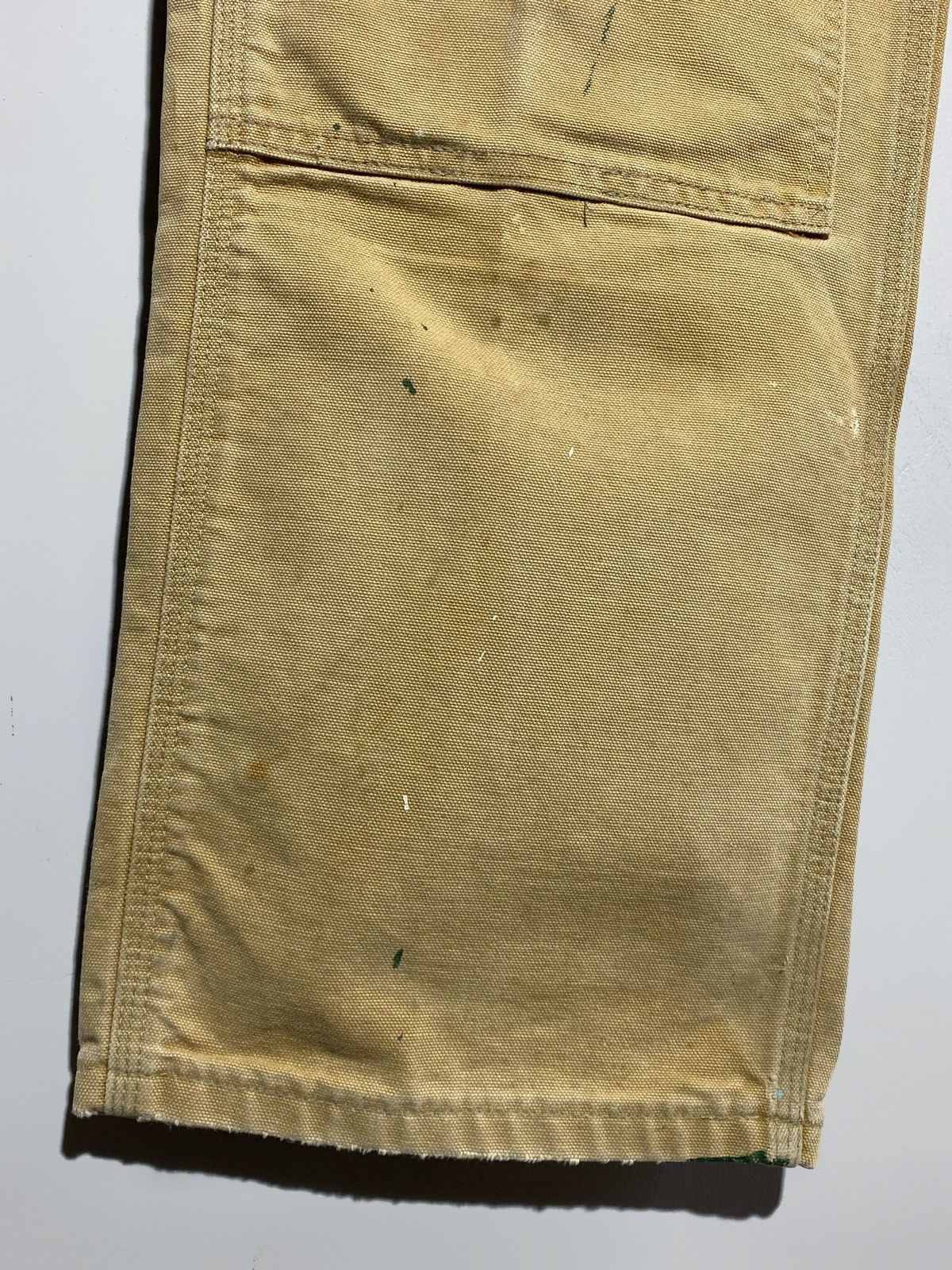 Carhartt Carhartt Vintage Double Knee Canvas Work Pants 33x34 Beige Size US 34 / EU 50 - 5 Thumbnail