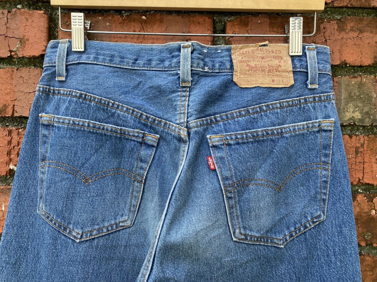 Levi's Vintage Clothing W31x30.5 Vintage levi's 501xx made in USA faded 80s Size US 31 - 3 Thumbnail