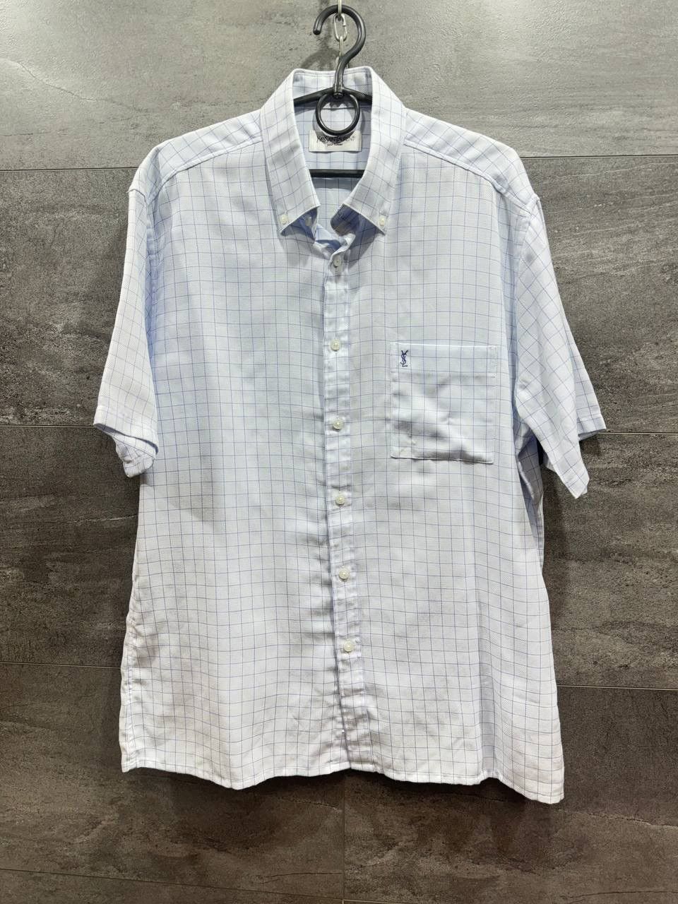 Yves Saint Laurent YSL Yves Saint Laurent Vintage Luxury Shirt Size US L / EU 52-54 / 3 - 1 Thumbnail