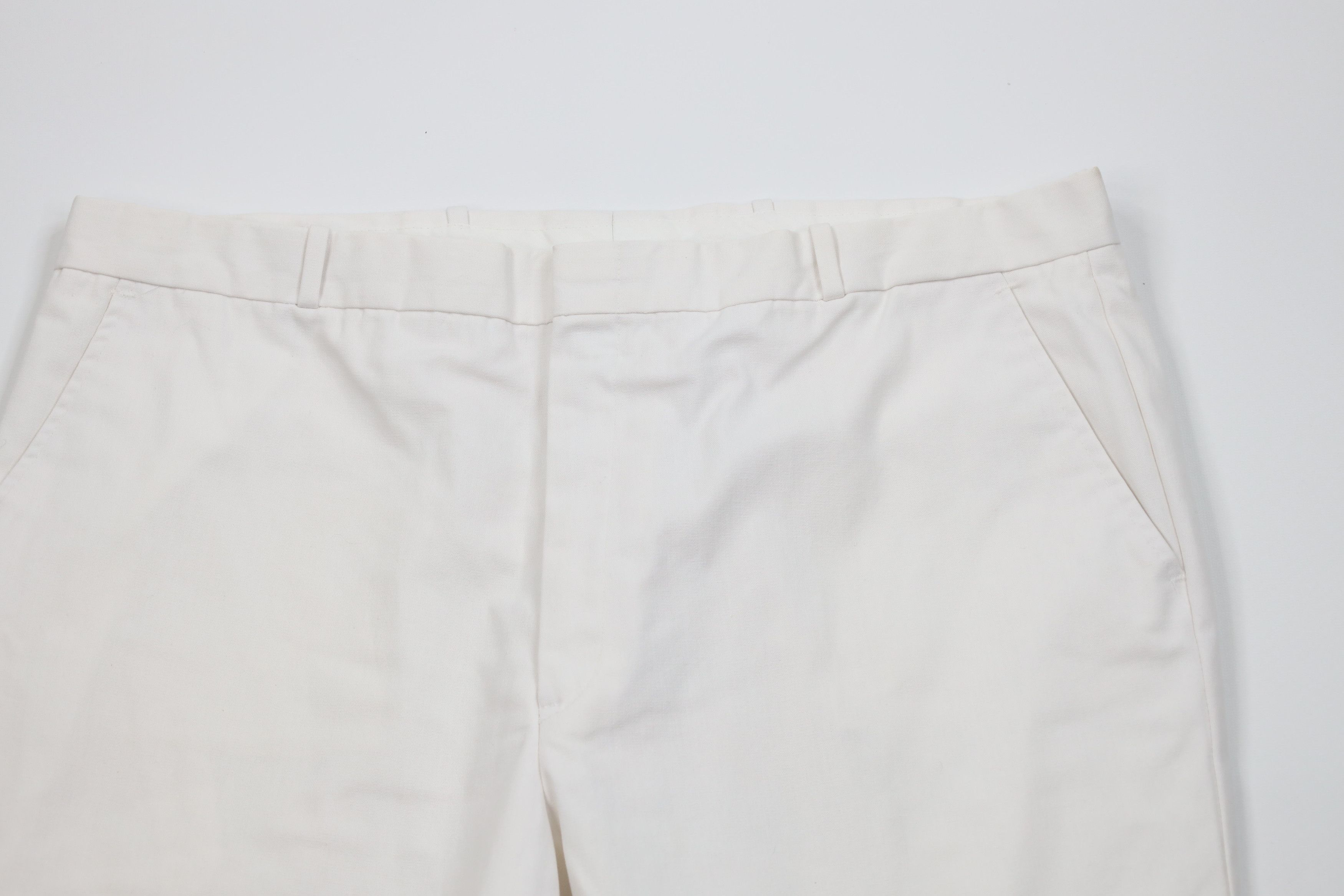 Vintage Vintage 90s Streetwear Wide Leg Chino Pants Trousers White Size US 38 / EU 54 - 2 Thumbnail