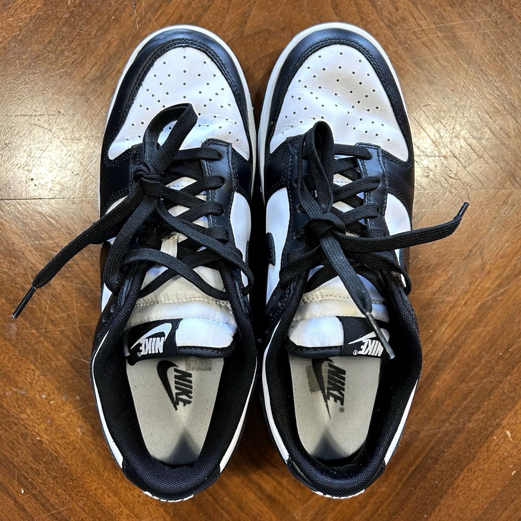 Nike Nike Dunk Low Panda Size 9.5 Black/White DD1391-100 2024 Used Men's Size US 10 / EU 43 - 6 Thumbnail