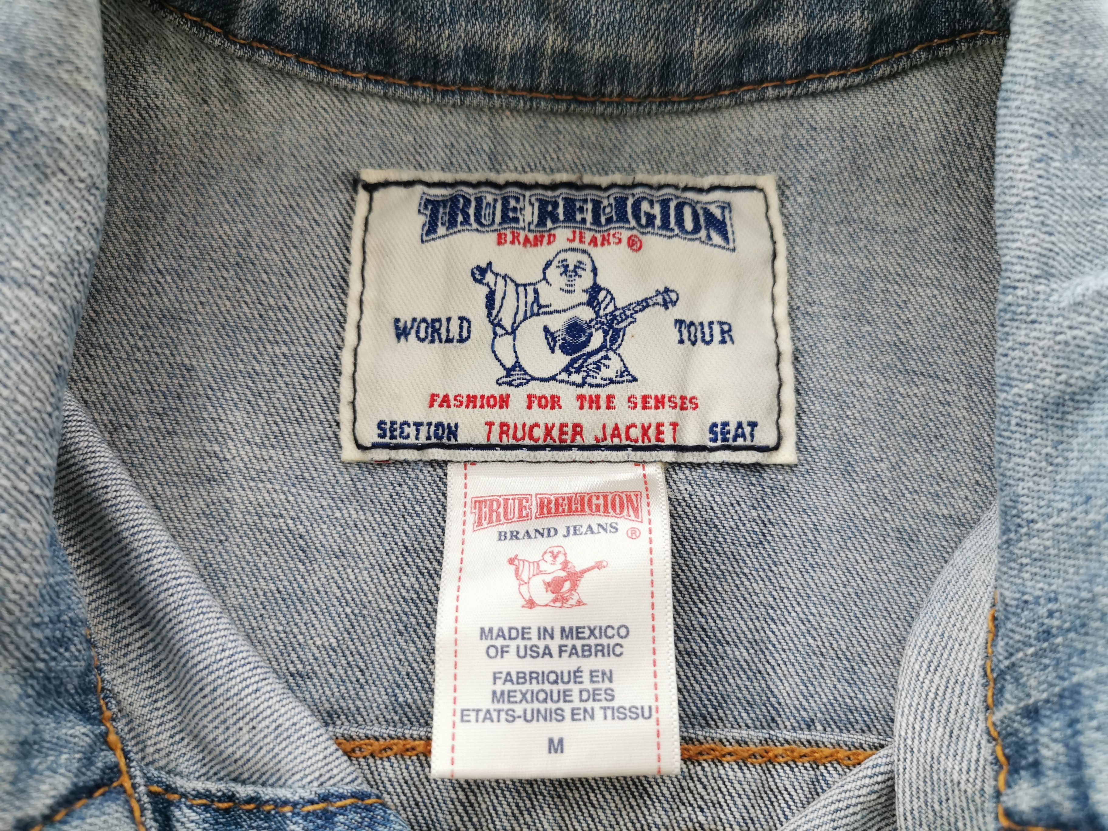 True Religion Vintage True Religion Denim Jeans Trucker Jacket Size M Size US M / EU 48-50 / 2 - 4 Thumbnail
