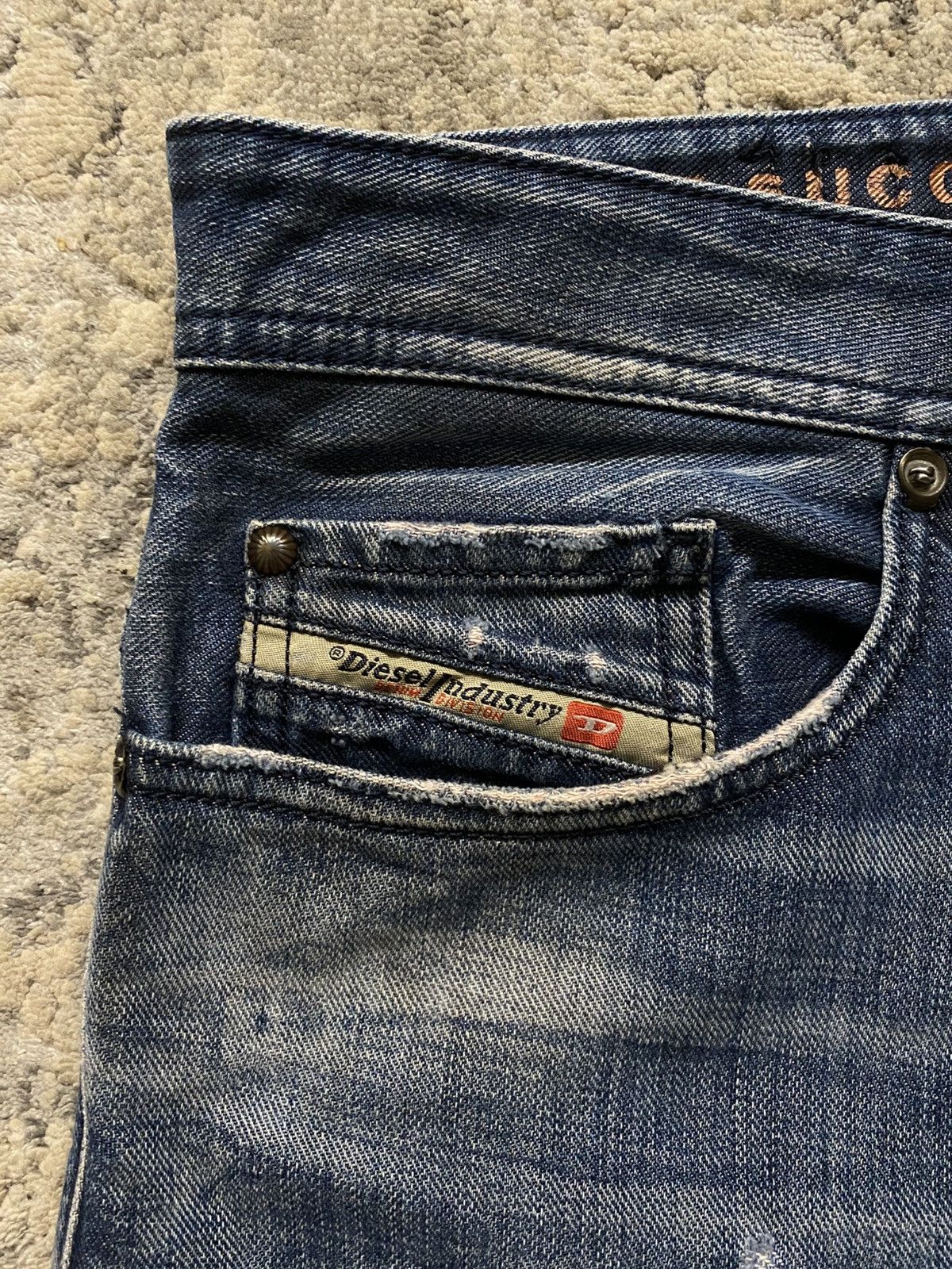 Diesel Diesel - AW12 Safado Denim Wash 0804K Size US 32 / EU 48 - 2 Thumbnail