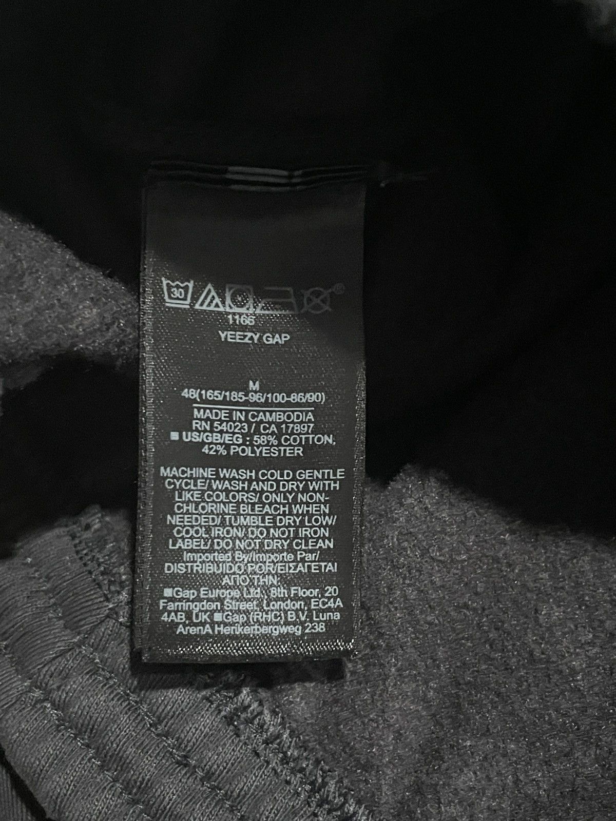 Balenciaga × Gap × Yeezy Yeezy Gap Unreleased Wide Leg Sweatpants Size US 32 / EU 48 - 4 Thumbnail