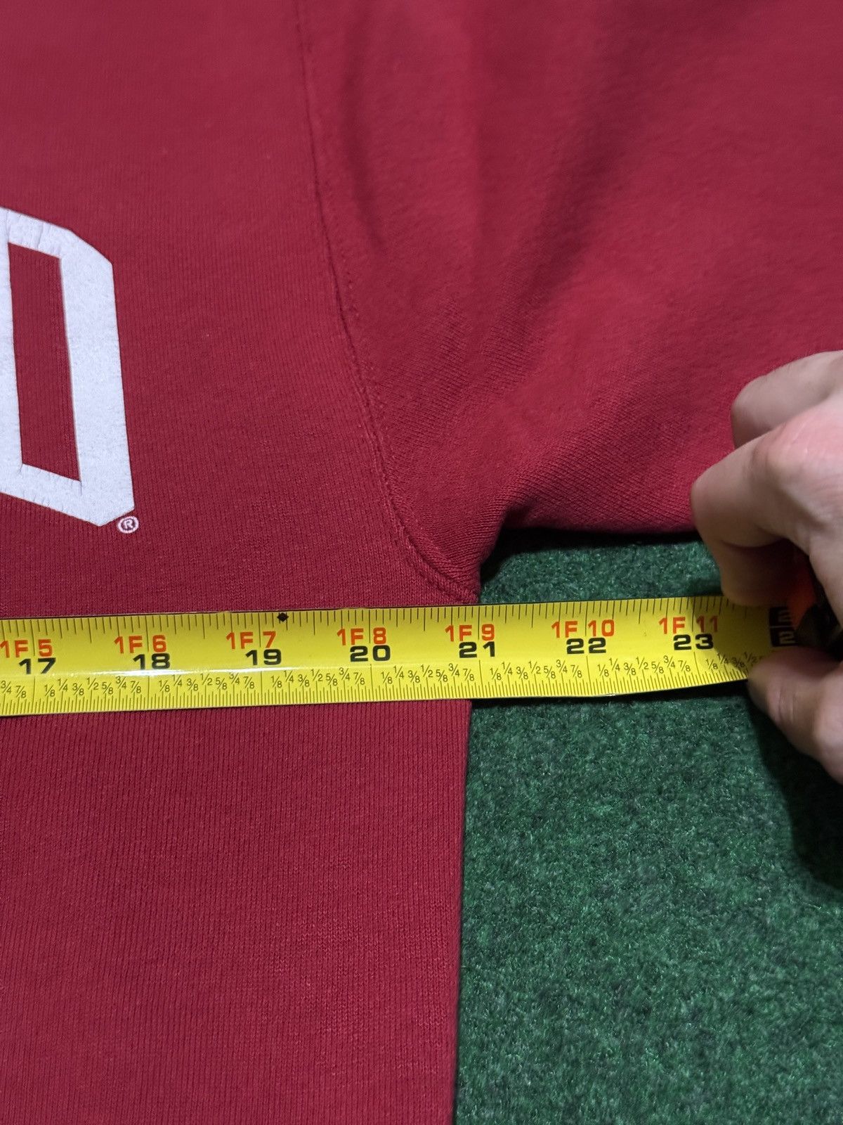 Russell Athletic Vintage 90s Stanford Russell Athletic Red College Hoodie Size US M / EU 48-50 / 2 - 5 Thumbnail