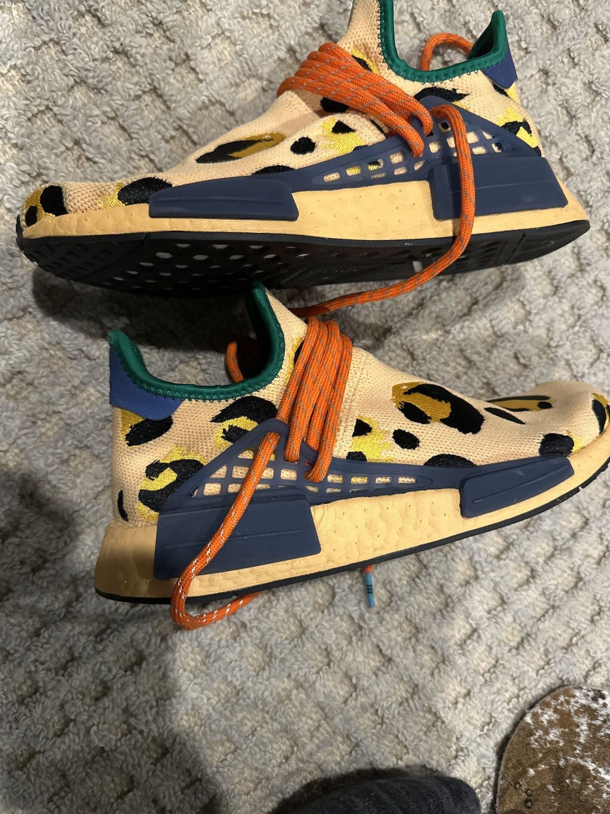Adidas × Pharrell Adidas Pharrell NMD HU Animal Print Size US 6.5 / EU 39-40 - 4 Thumbnail
