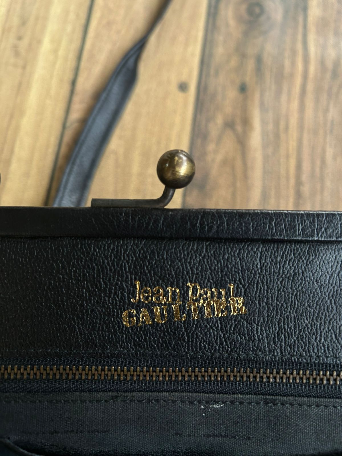 Jean Paul Gaultier Rare ! Vintage jean paul gaultier tortoise bar leather bag Size ONE SIZE - 12 Thumbnail