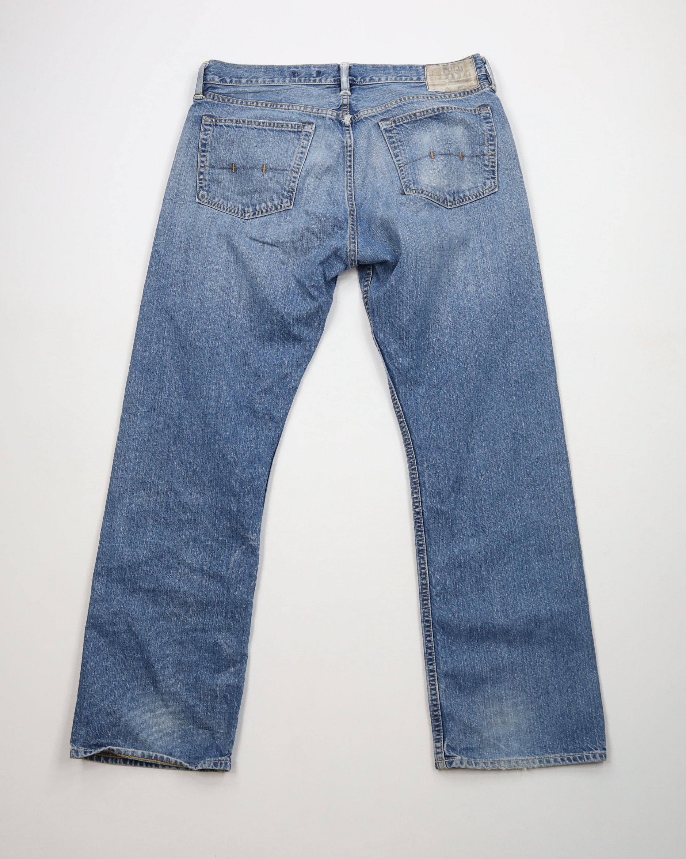 Ralph Lauren × Vintage Vintage Ralph Lauren 867 Classic Fit Denim Jeans Blue Cotton Size US 34 / EU 50 - 8 Thumbnail