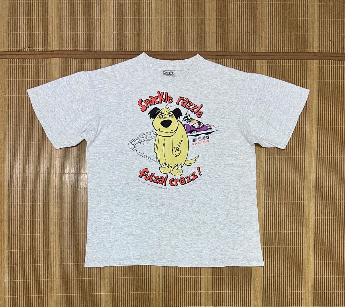 Cartoon Network × NASCAR × Vintage VINTAGE HANNA BARBARA WACKY RACES x NASCAR TEE Size US L / EU 52-54 / 3 - 1 Thumbnail