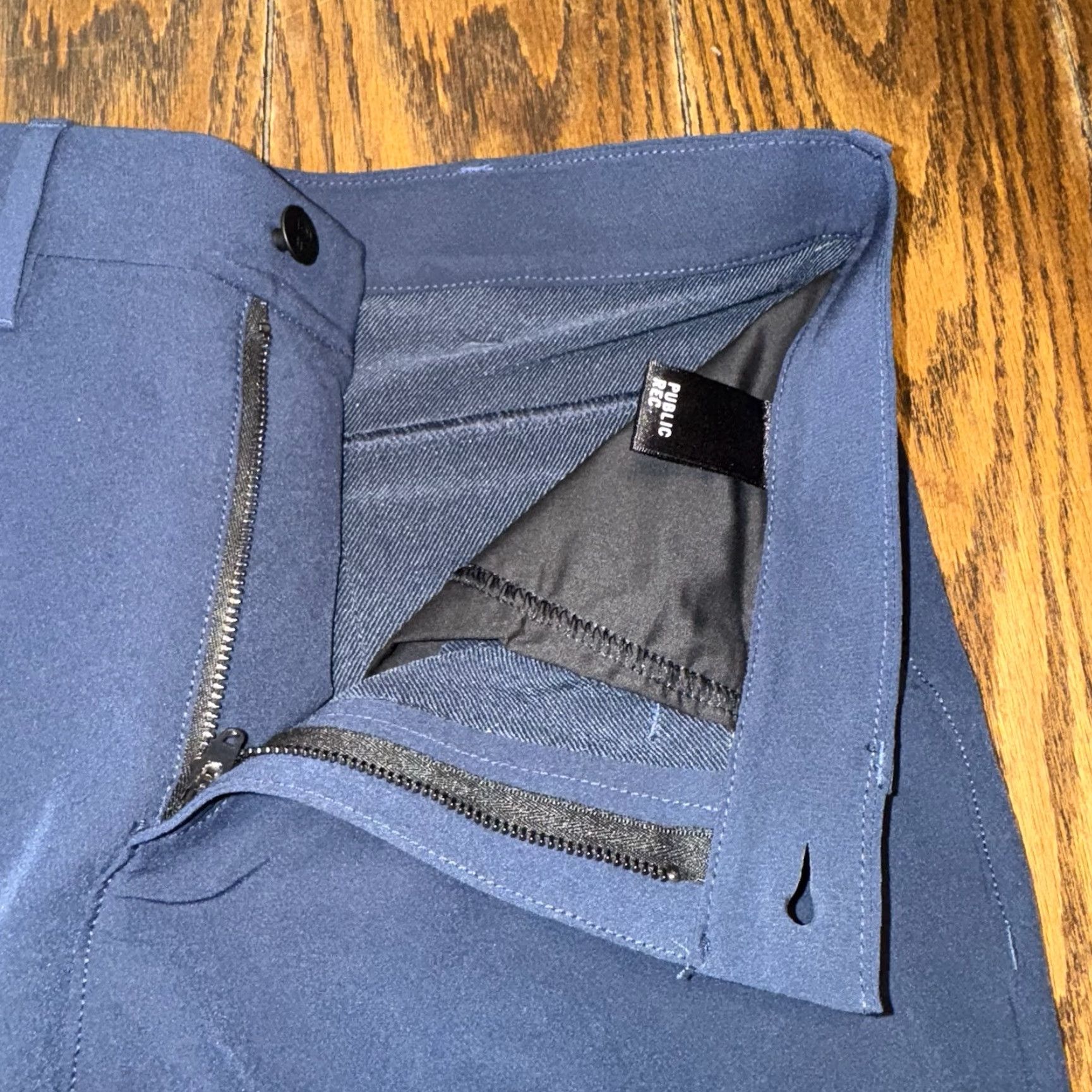 Vintage Public Rec Workday Pants Mens Size 30x34 Slim Blue Stretch Size US 30 / EU 46 - 4 Thumbnail