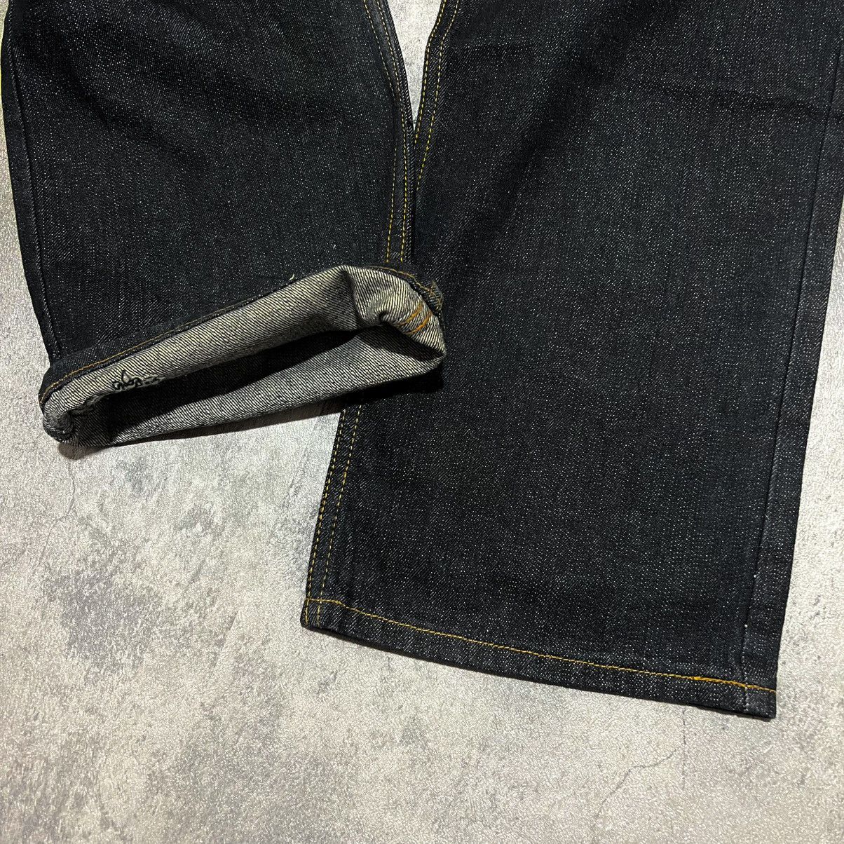 Rocawear Rocawear Wrap Around Embroidery Raw Denim Jeans Size US 32 / EU 48 - 5 Thumbnail