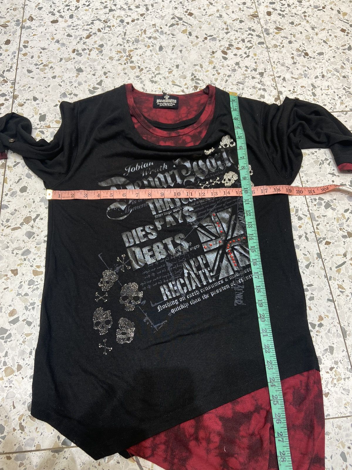 If Six Was Nine Beaumere punk skulls ifsixwasnine style long sleeve Size M / US 6-8 / IT 42-44 - 8 Thumbnail