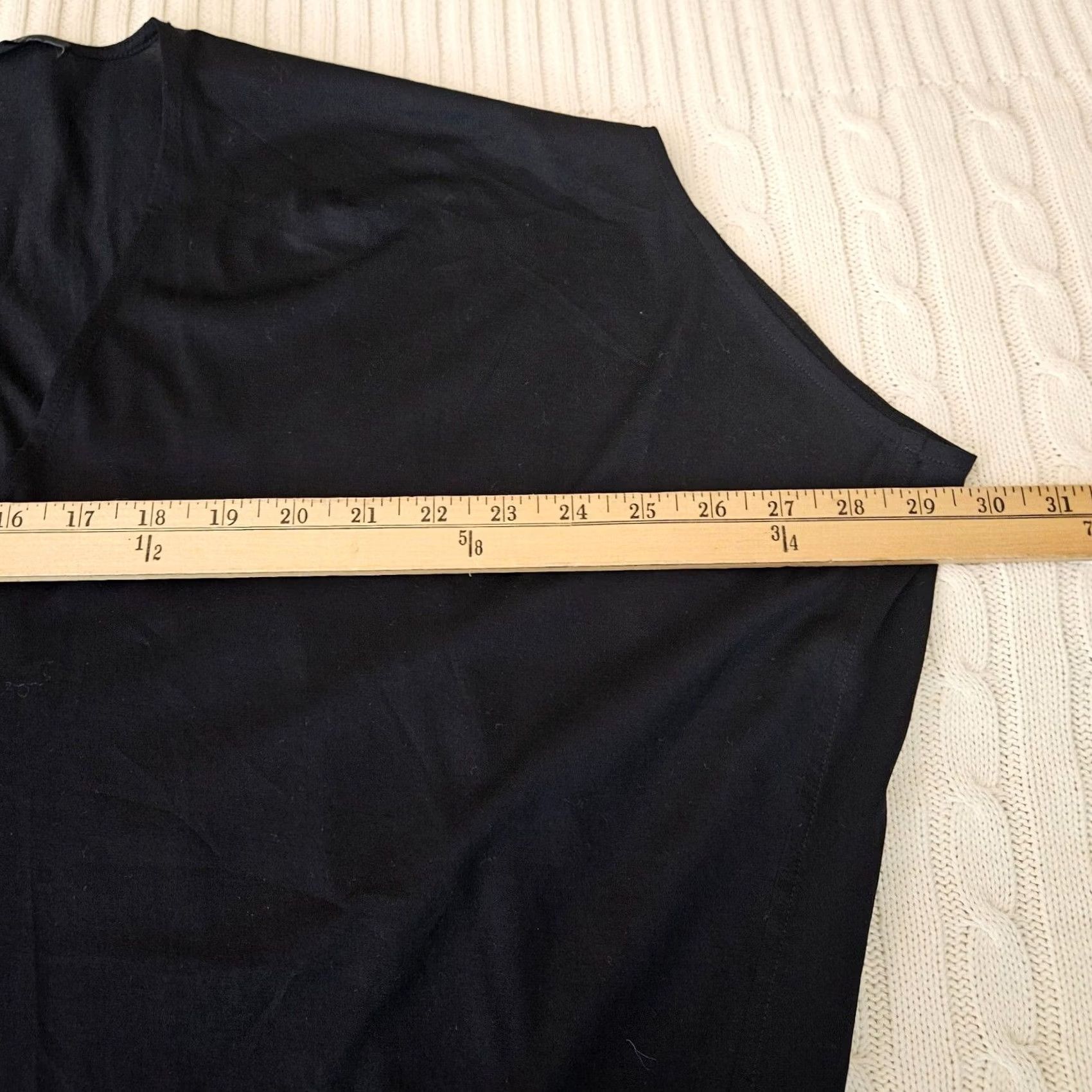 Cos COS Women's Black V-neck Short Sleeve Batwing Casual Top XS Size XS / US 0-2 / IT 36-38 - 5 Thumbnail