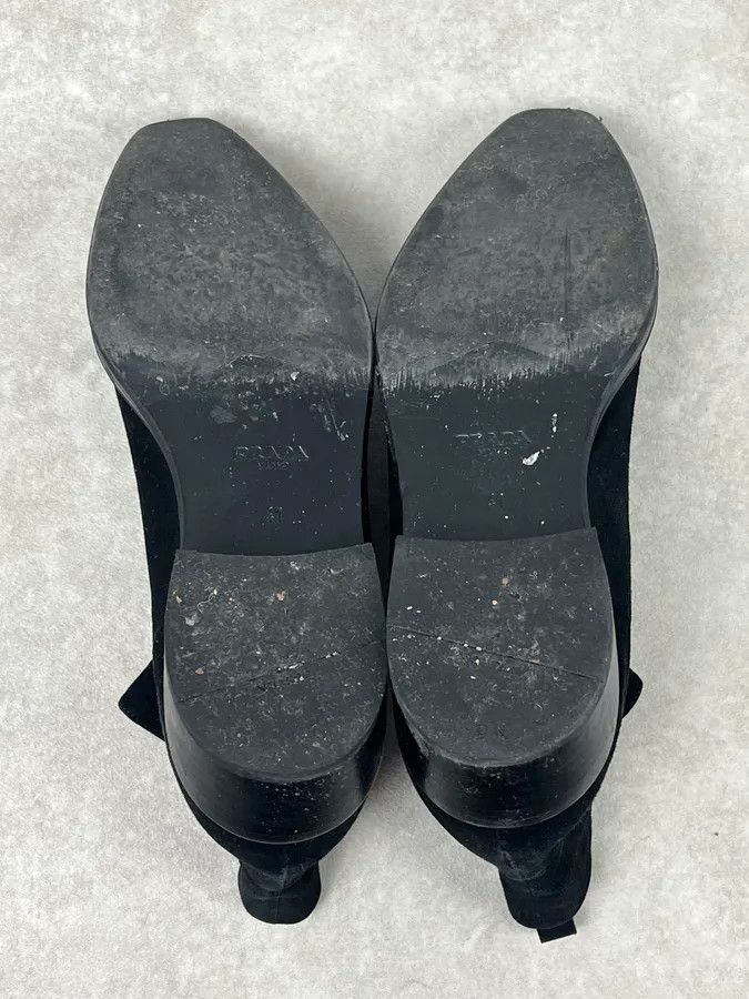 Prada 2000s Prada Suede Leather Chelsea Classy Boots Size US 9.5 / EU 42-43 - 7 Thumbnail