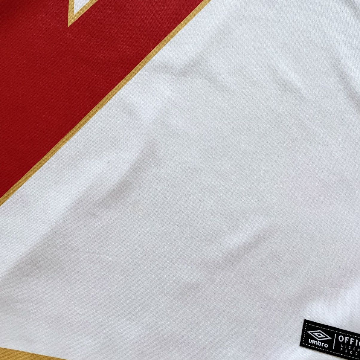 Umbro Rayo Vallecano 2023/24 Home LaLiga Shirt T-Shirt Jersey Size US S / EU 44-46 / 1 - 5 Thumbnail
