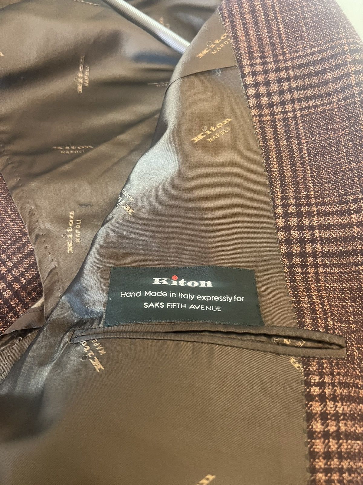 Kiton Kiton Wool Suit Size 46R - 3 Thumbnail