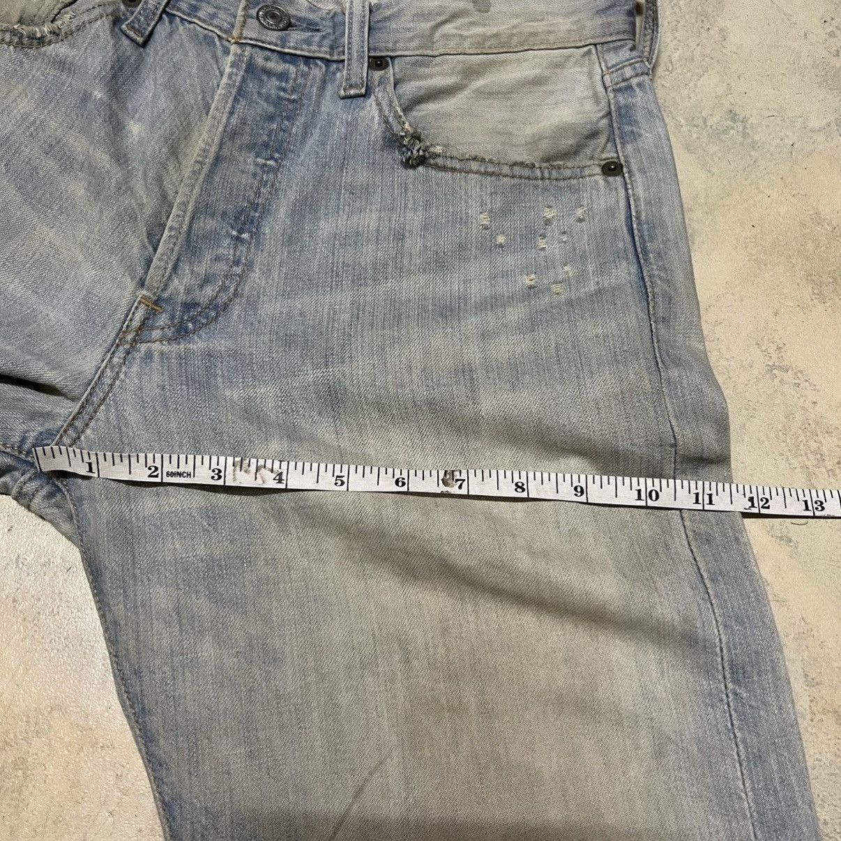 Levi's Vintage Levi’s lot 501 distressed jeans Size US 29 - 12 Thumbnail