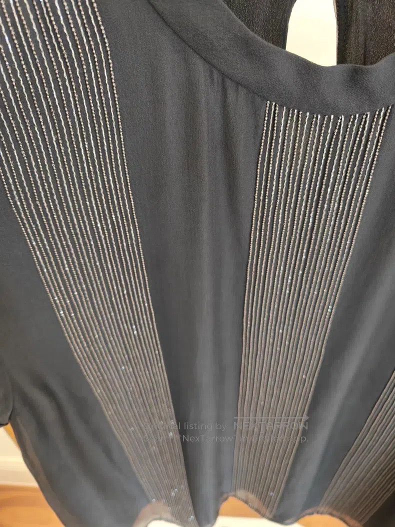 Brunello Cucinelli Brunello Cucinelli Double-Layer Silk Top Size XS / US 0-2 / IT 36-38 - 2 Thumbnail