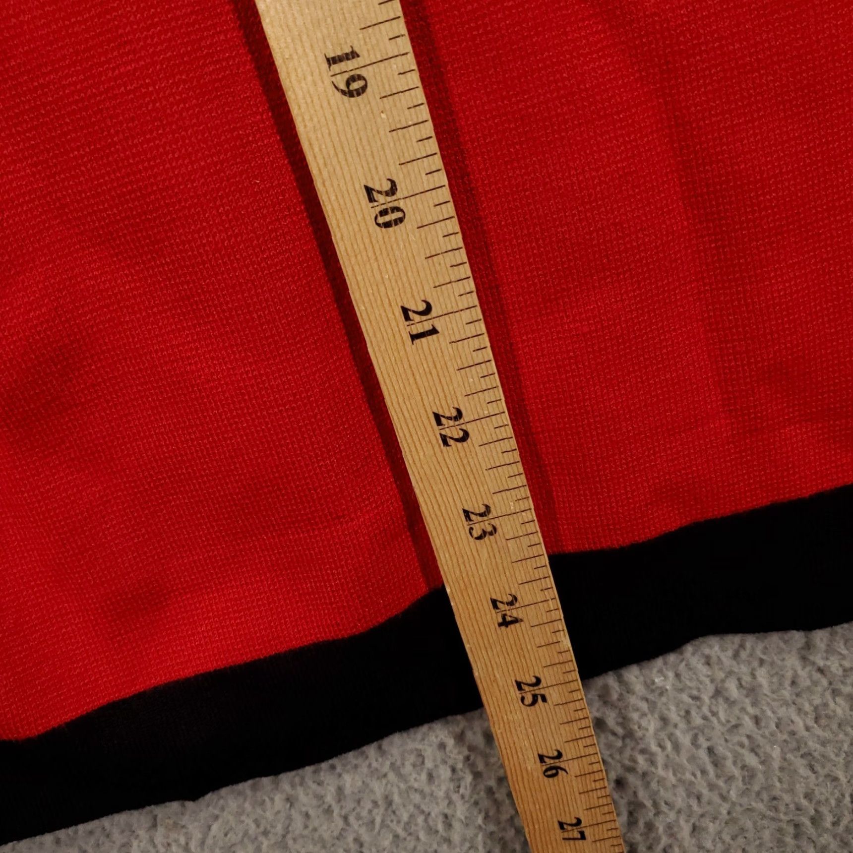 Vintage ASHRO Womens Skirt and Top Set Size Small Red Knit Pullover Career Outfit Size S / US 4 / IT 40 - 7 Thumbnail