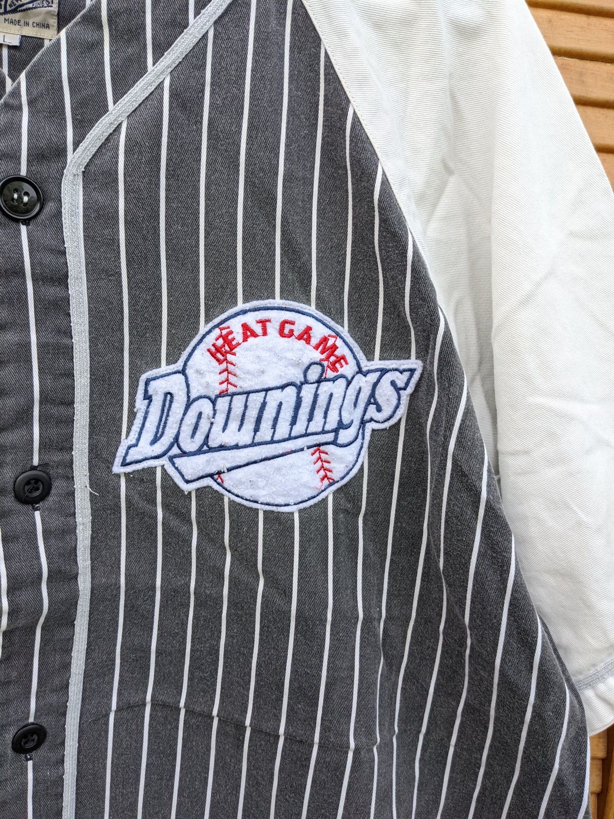 Japanese Brand × Vintage DOWNINGS BASEBALL SHIRT SHORT SLEEVE Size US XL / EU 56 / 4 - 3 Thumbnail