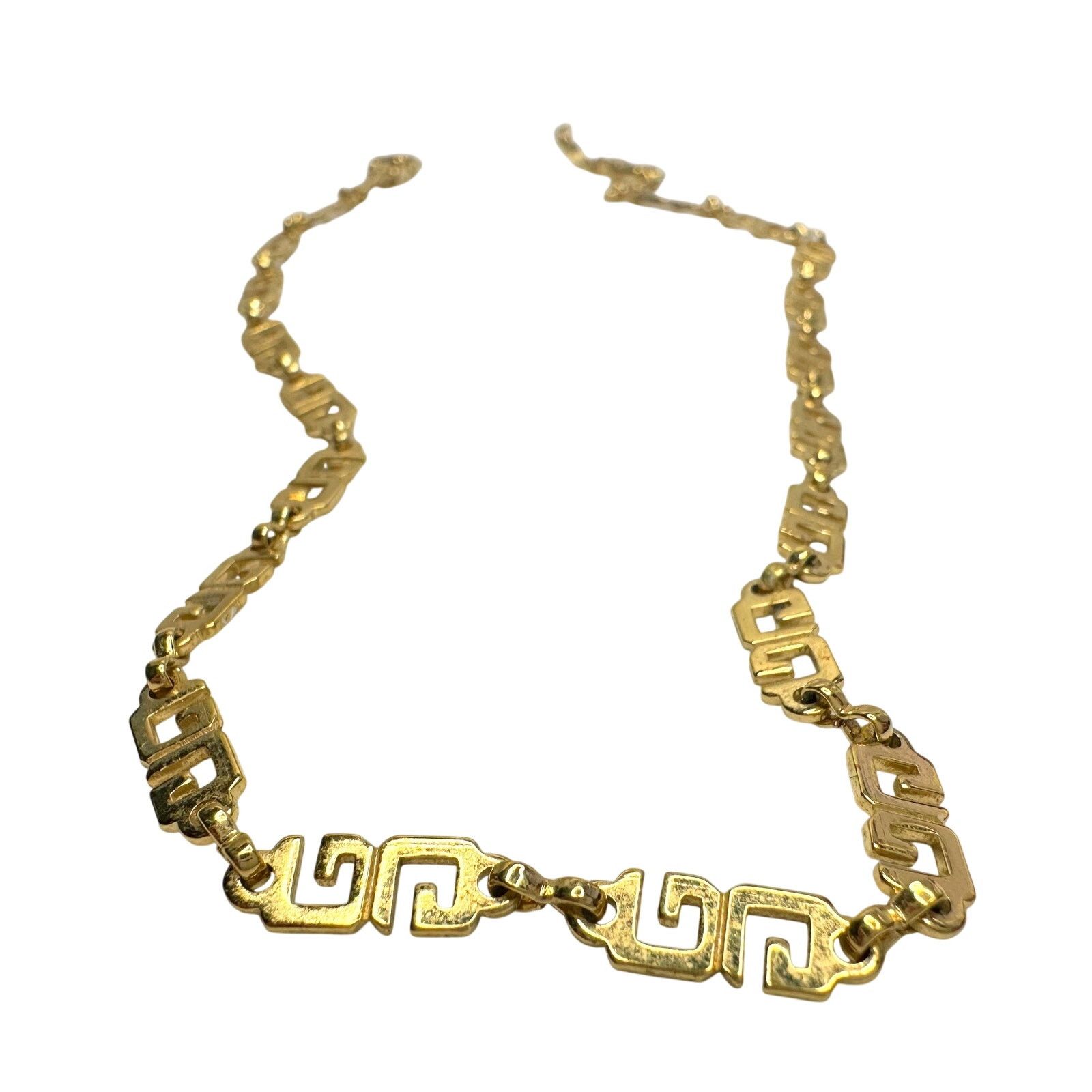 Givenchy Givenchy Gold-Plate GG Necklace - 15" - Vintage Size ONE SIZE - 1 Thumbnail